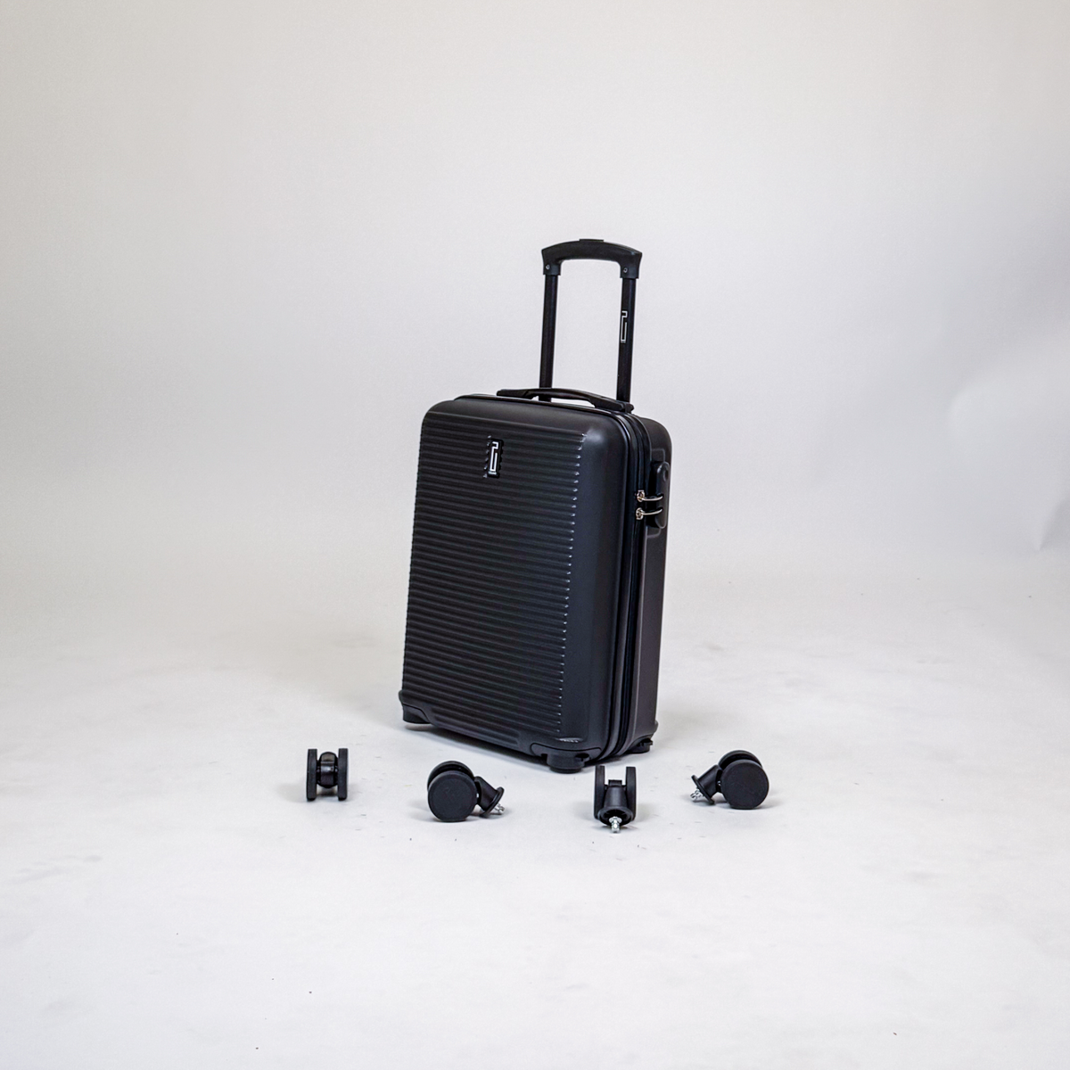 Valigia da cabina in ABS - XS con ruote rimovibili (45 cm)