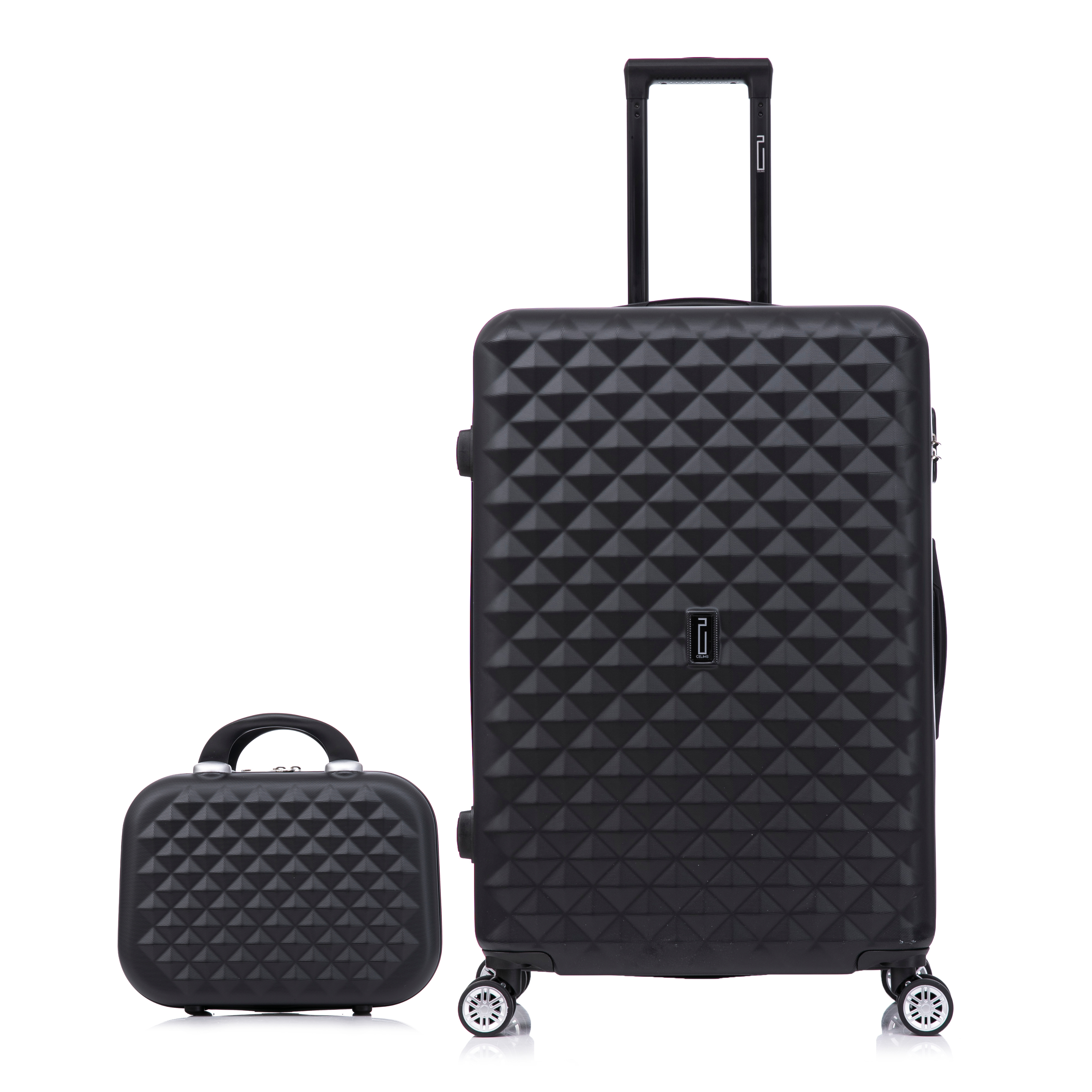 Großer Stadtkoffer | Großer Hartschalenkoffer | 75x45x28 | Schwarz