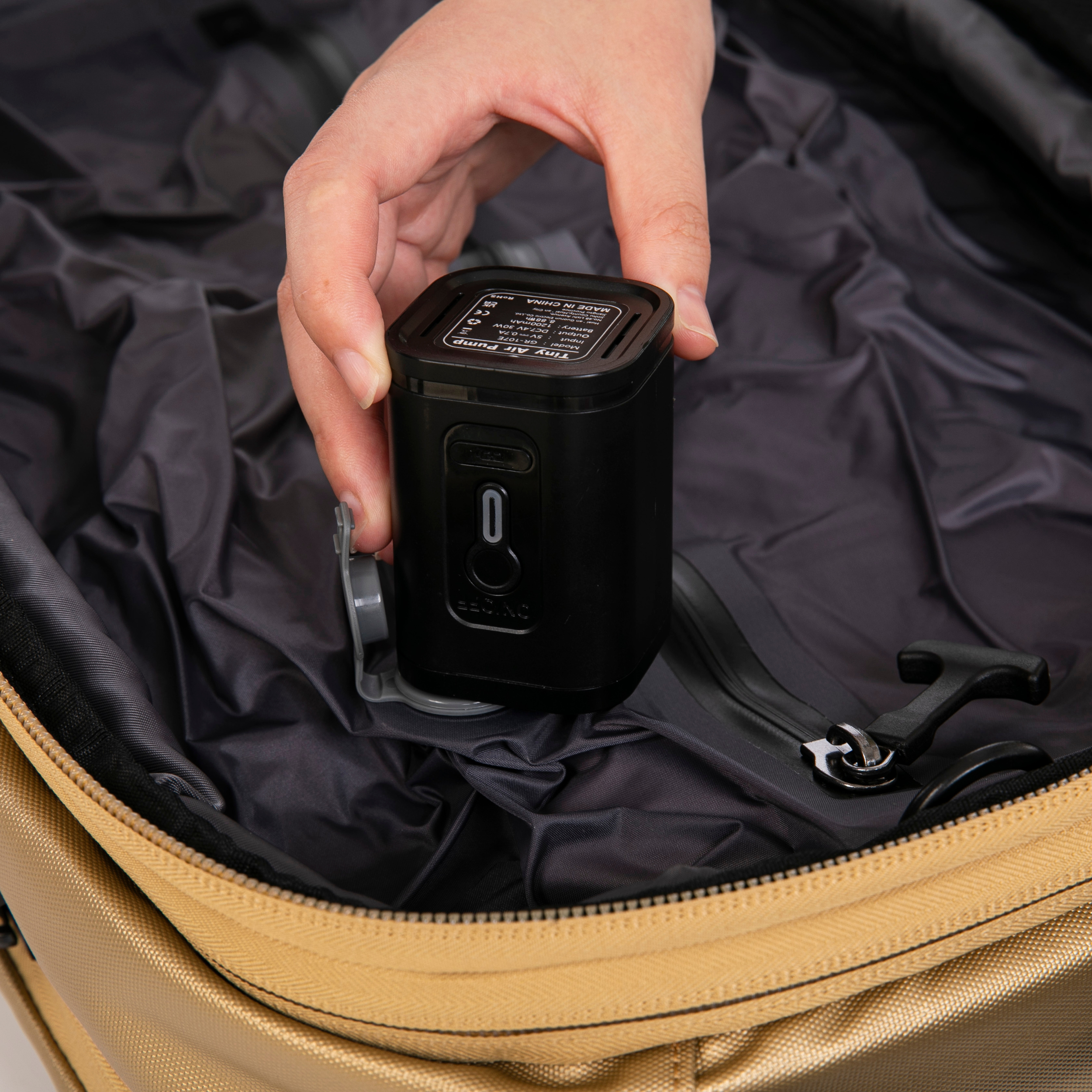 Mochila Compresible V2 – Con o sin bomba, bolsa de compresión incluida