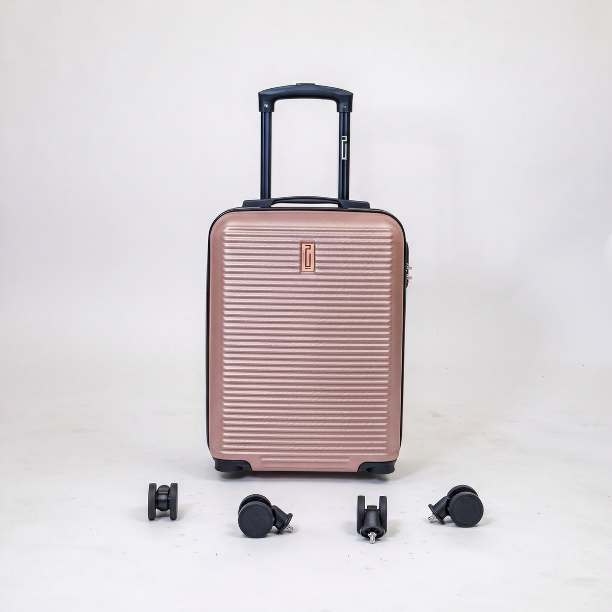 Valigia da cabina in ABS - XS con ruote rimovibili (45 cm)