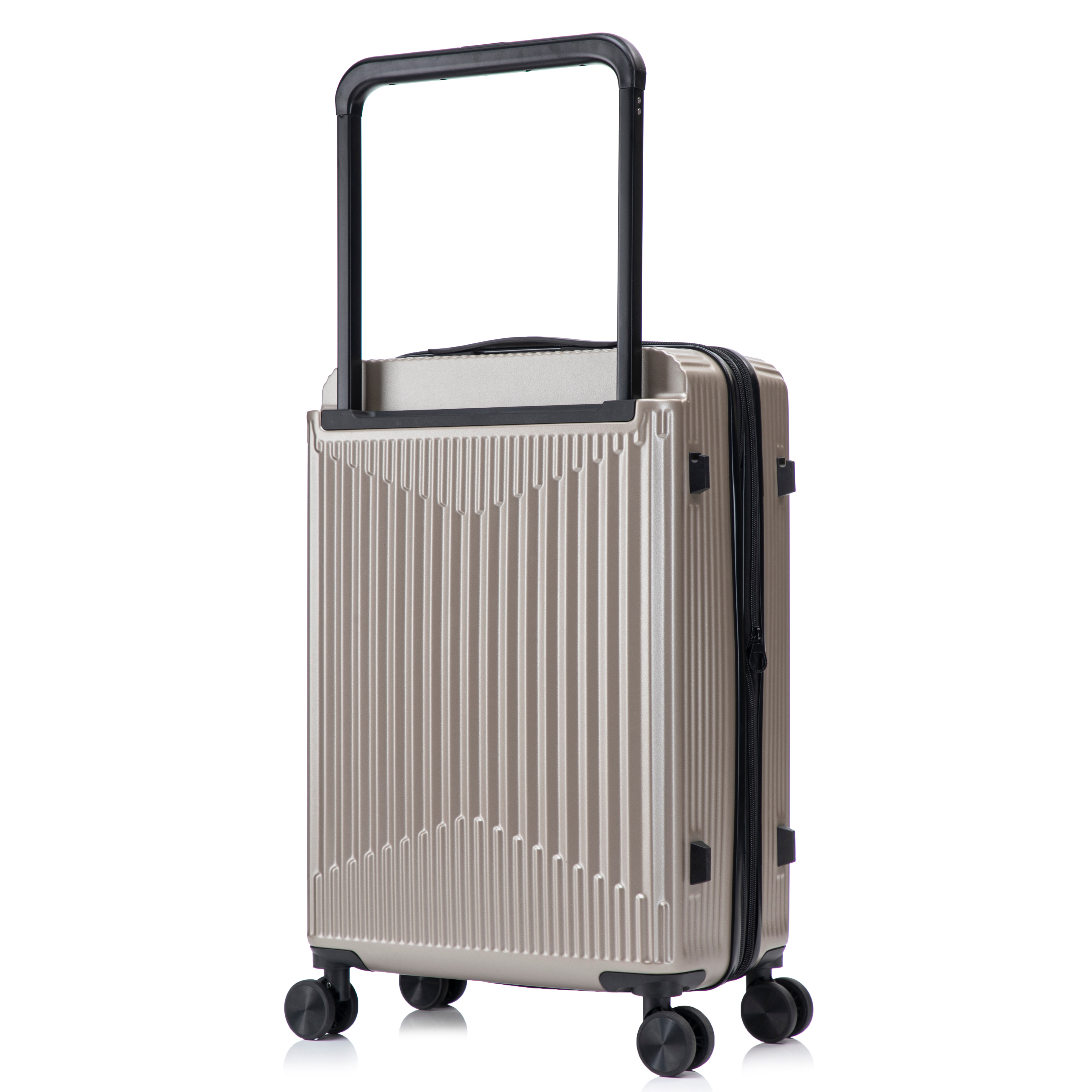 Valise Cabine 55 cm ABS – Wide Trolley - Extensible & Serrure TSA