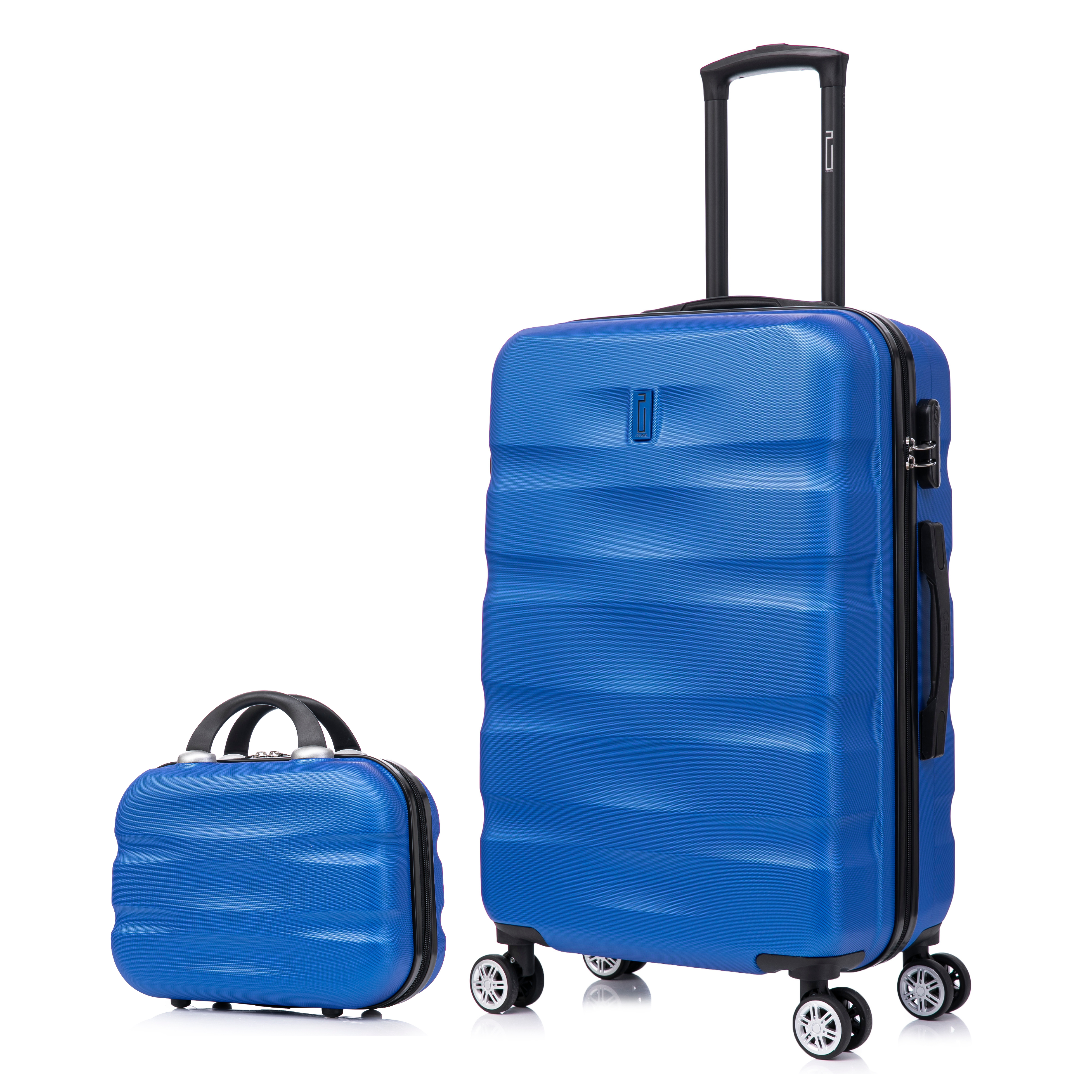 Valigia media AeroWave | valigia da 20 kg | 65x40x25 | Blu