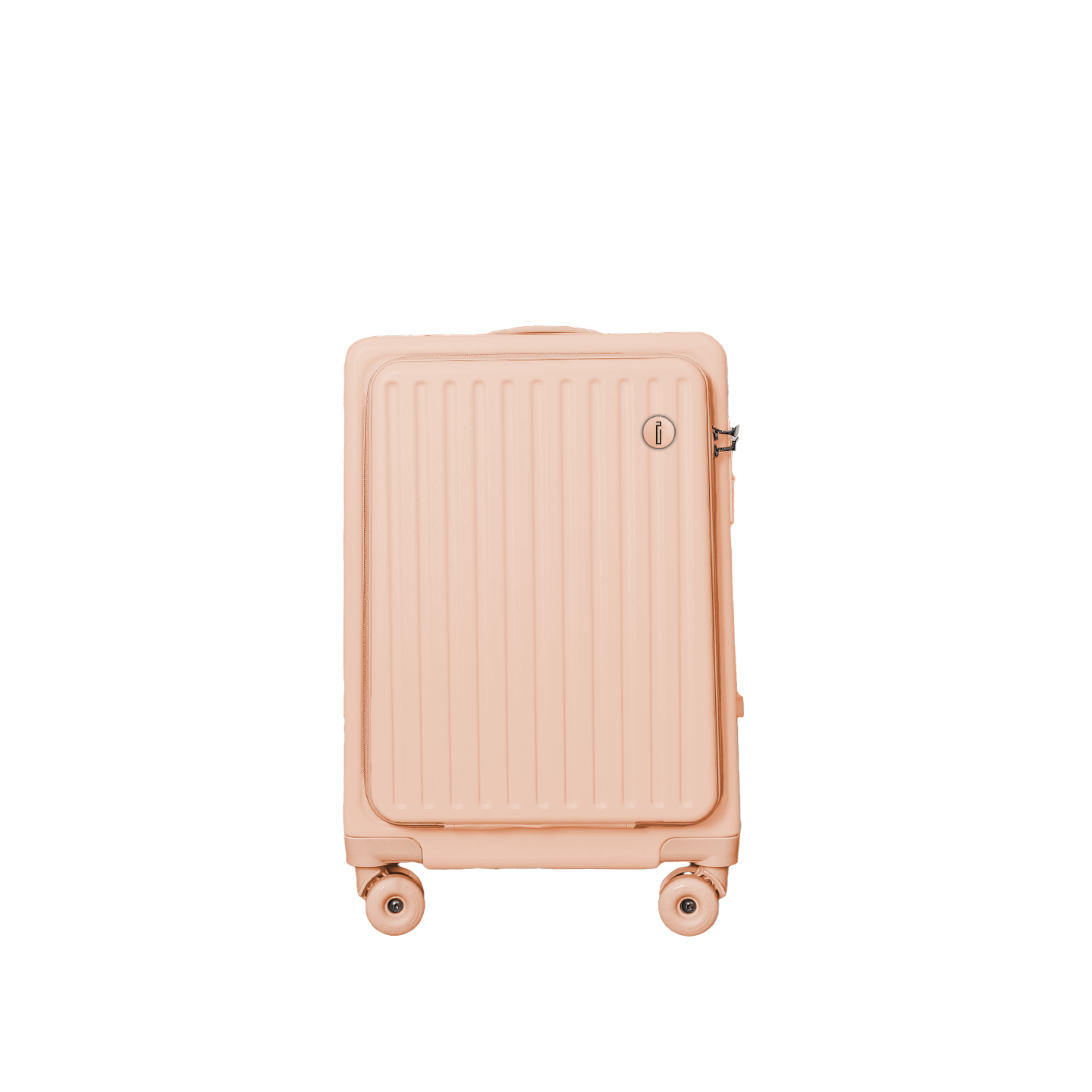 Valise Cabine avec Siège Enfant PopSeat - 55x35x25 - Porte USB - roulettes Ultra Résistantes avec Frein - Porte Gobelet - Cadenas - Rose
