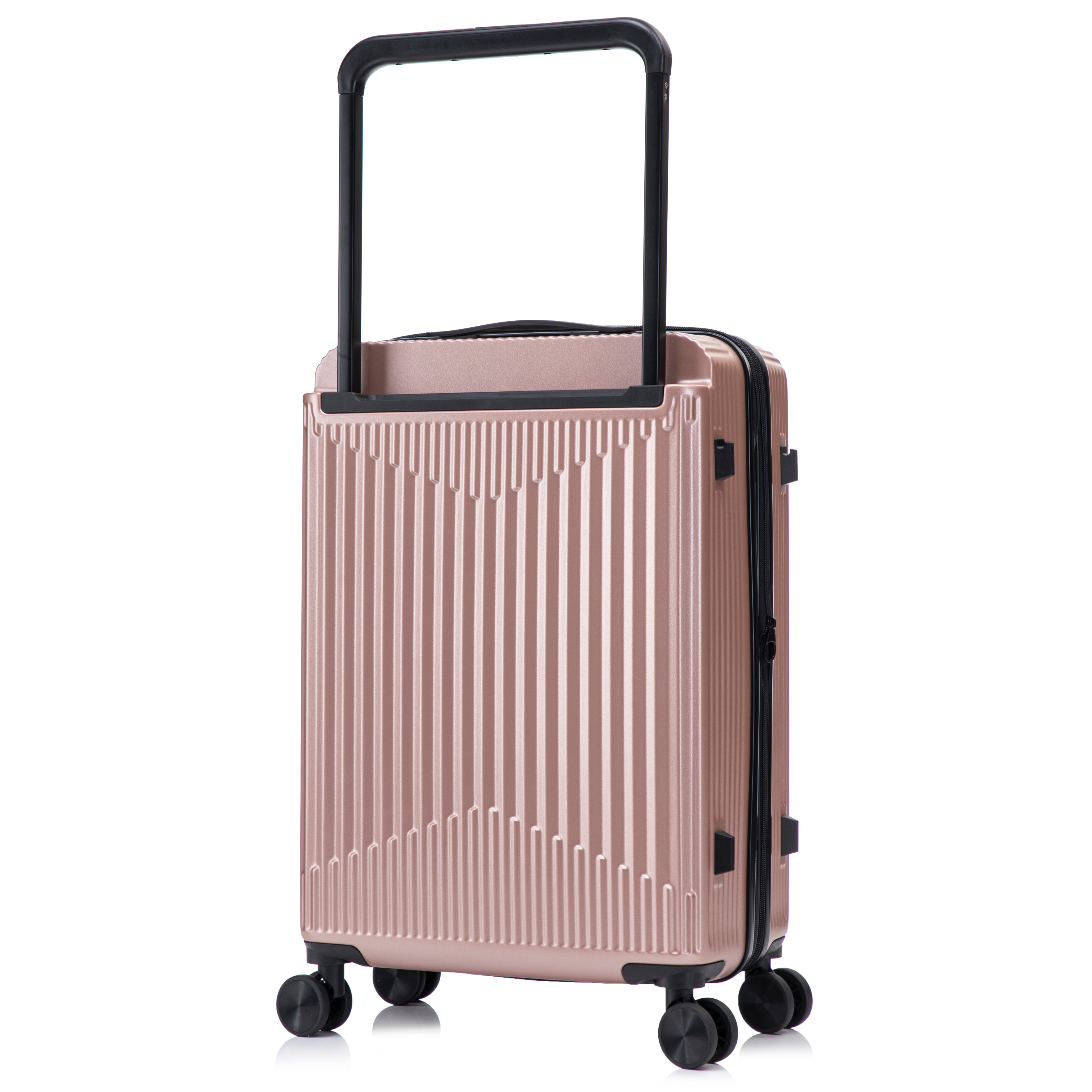 Valise Cabine 55 cm ABS – Wide Trolley - Extensible & Serrure TSA