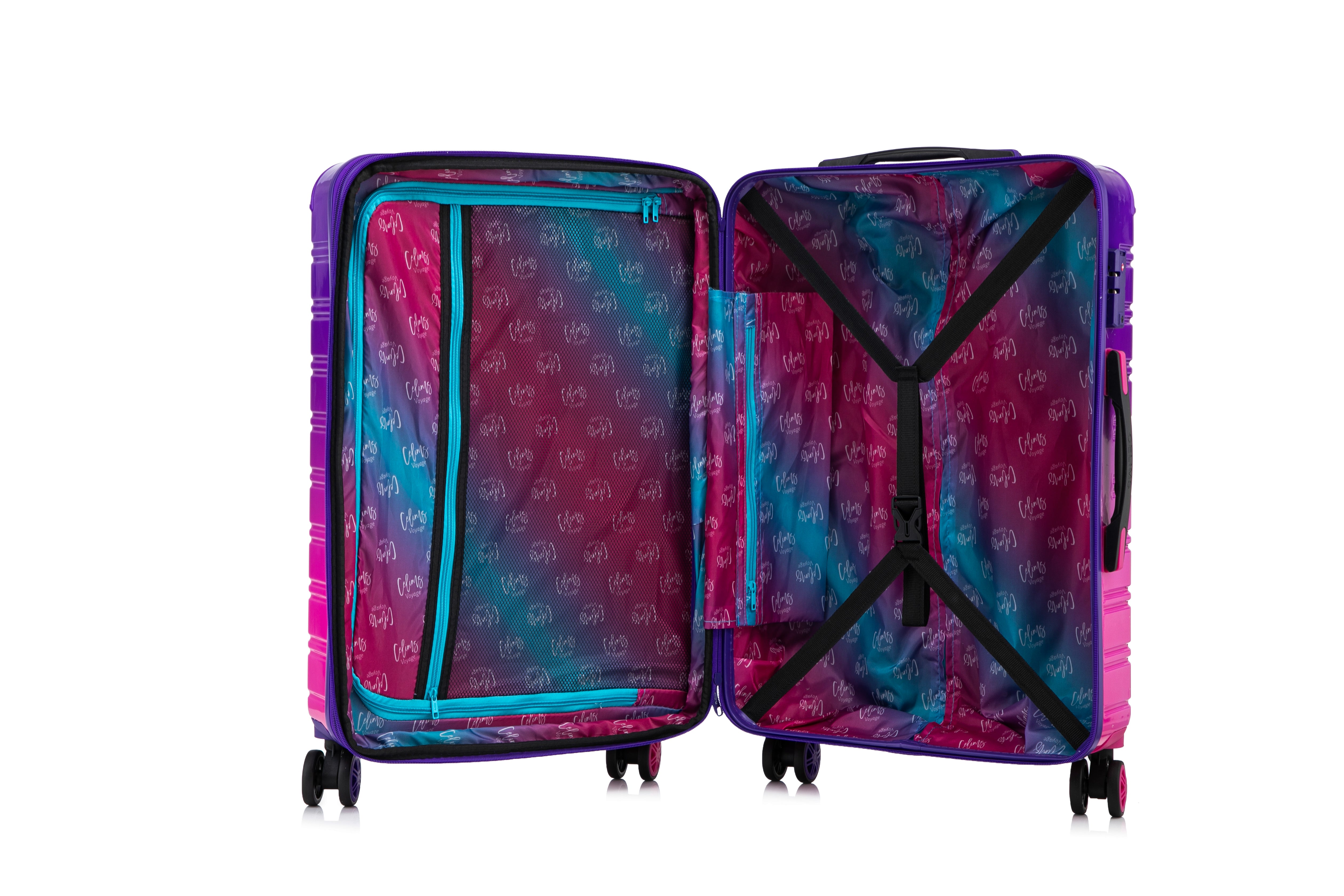 SET - Set 3 Valises - Polycarbonate (XL-75cm) (L-65cm) (S-55cm)