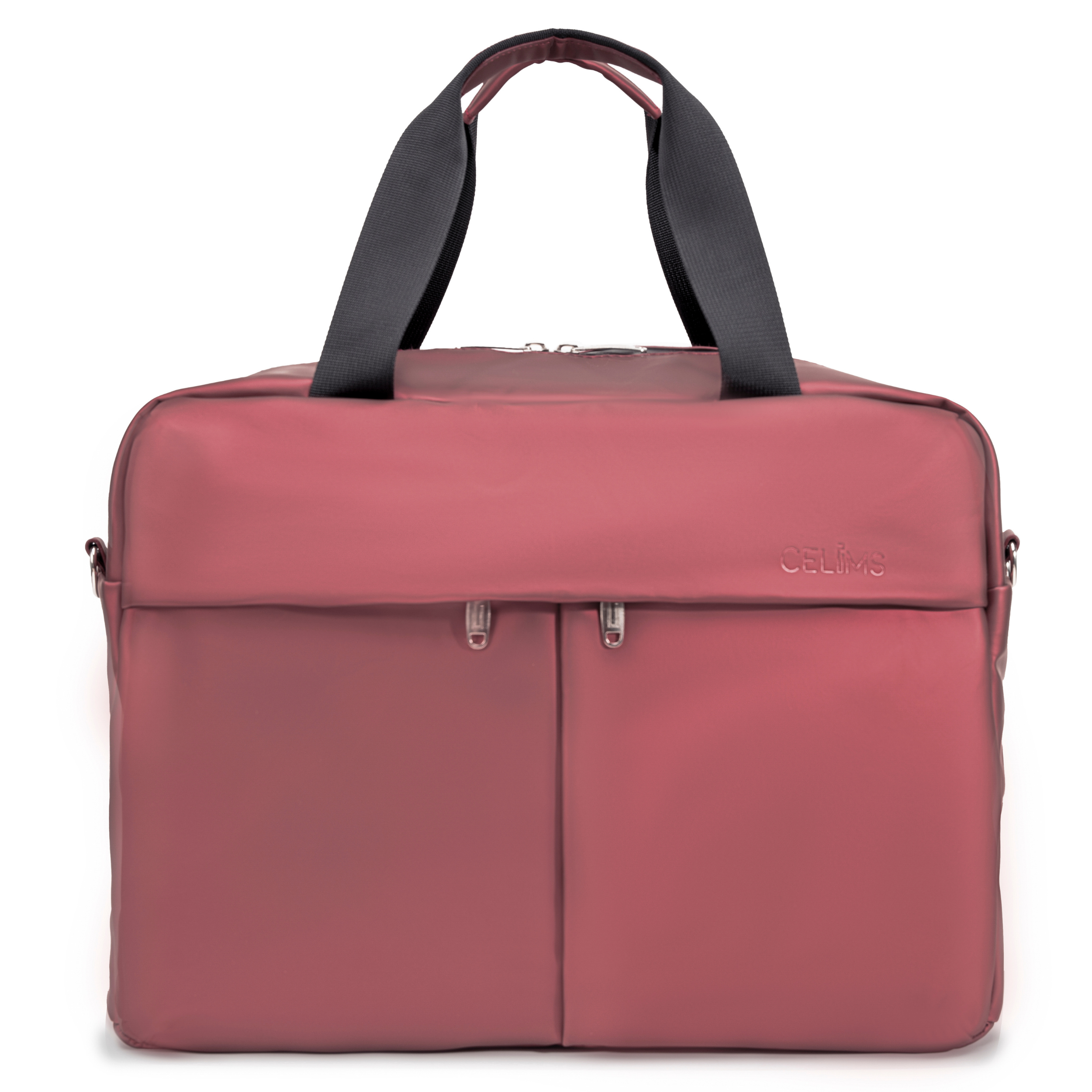 Sac 24H CELIMS 40x30x20 – Bagage Cabine – Ordinateur 15,6” – Imperméable – Cuir Vegan