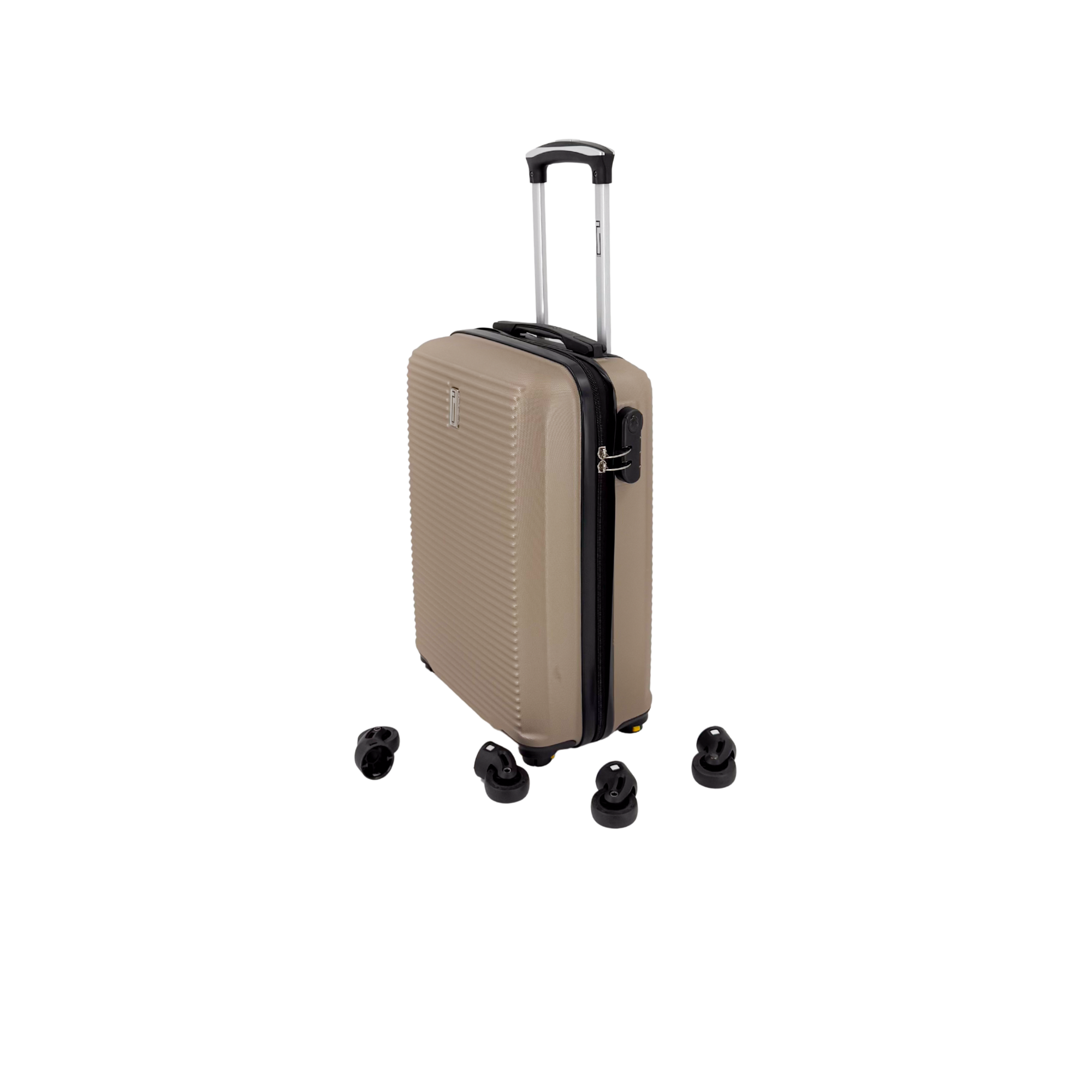 Easyjet Kabinenkoffer 45×36×20 cm | Abnehmbare Räder | Wochenende