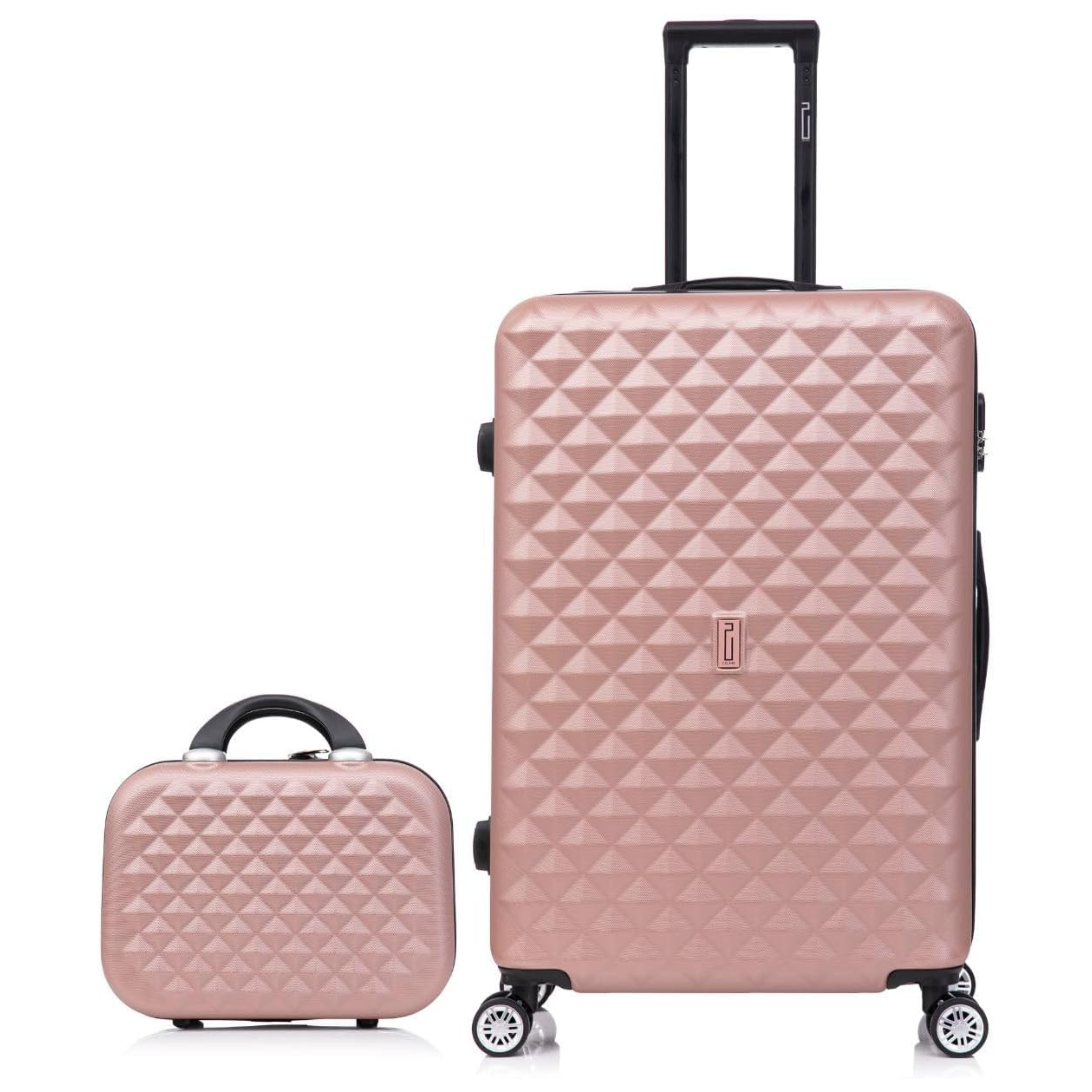 Großer Stadtkoffer | Großer Hartschalenkoffer | 75x45x28 | Roségold