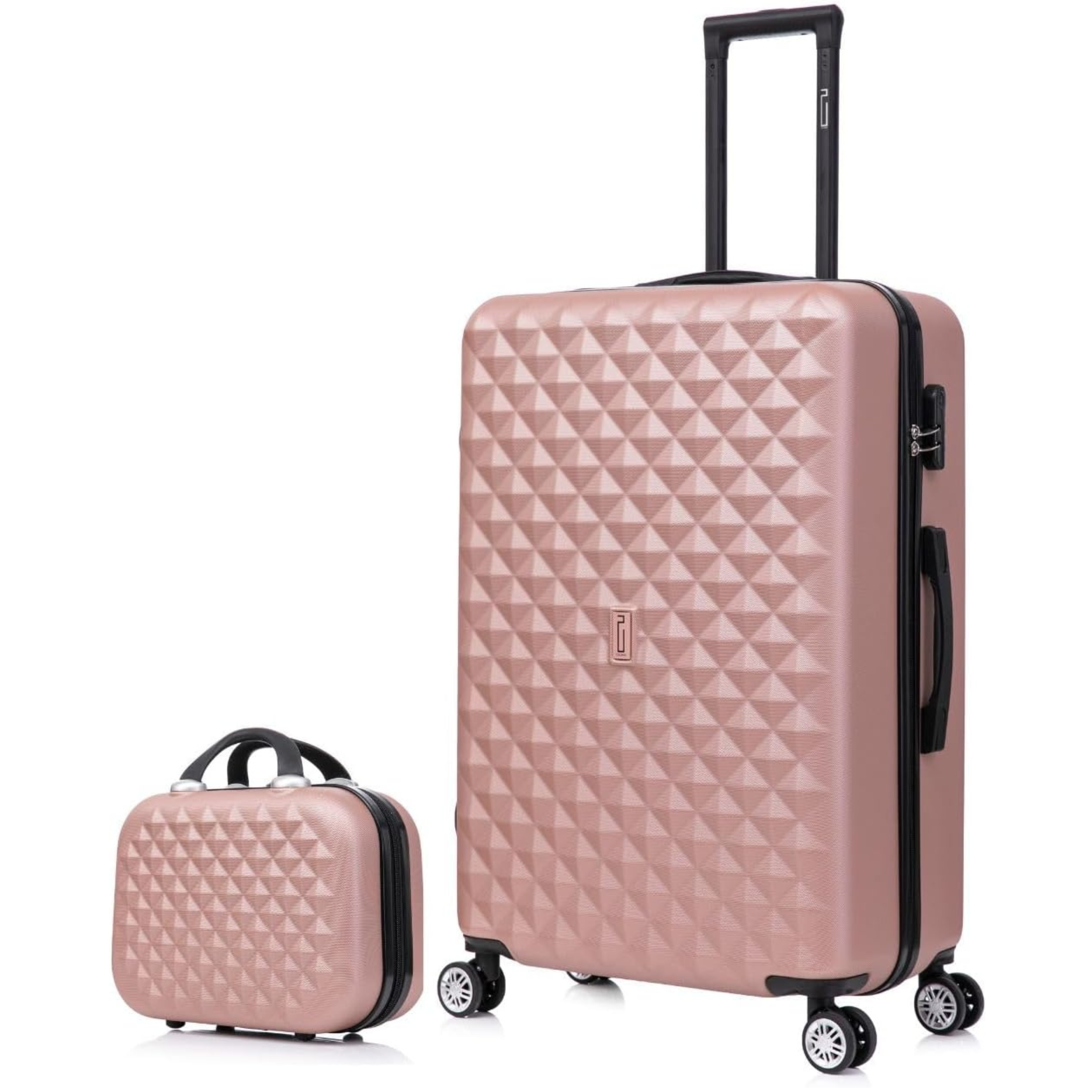 Großer Stadtkoffer | Großer Hartschalenkoffer | 75x45x28 | Roségold
