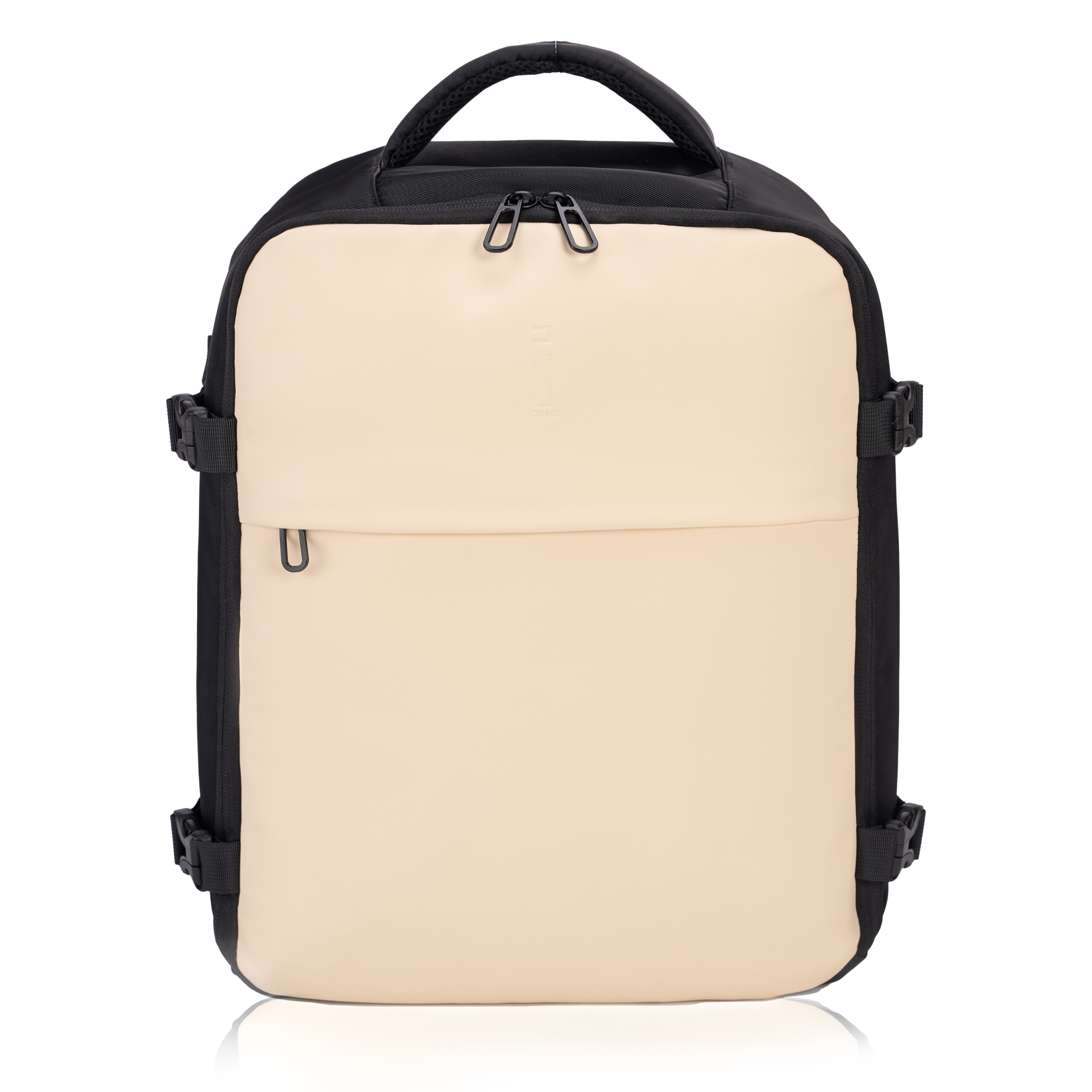 Mochila CELIMS 40x30x20 - Equipaje de mano - Impermeable - Beige