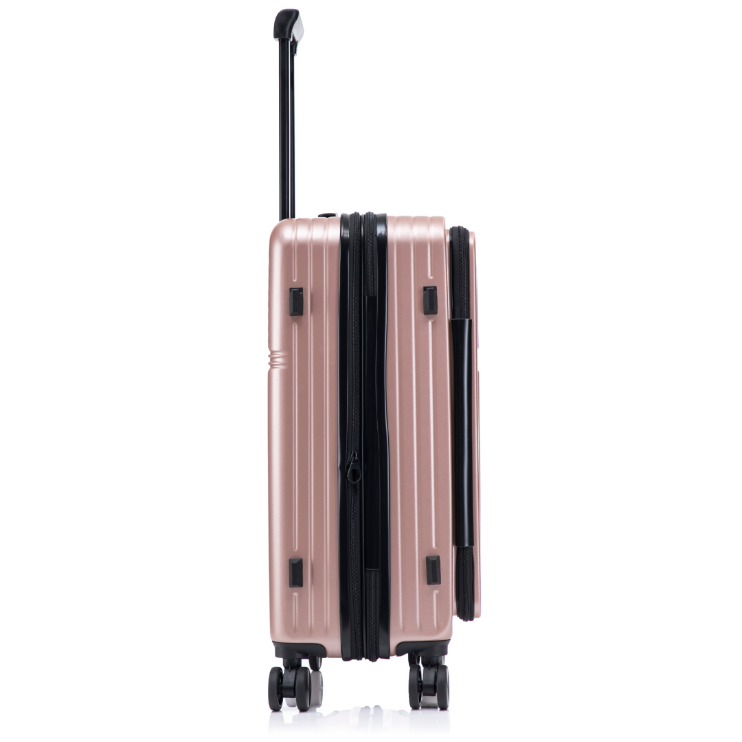 Valise Soute XL (75 cm) ABS – Front Opening - Extensible & Serrure TSA