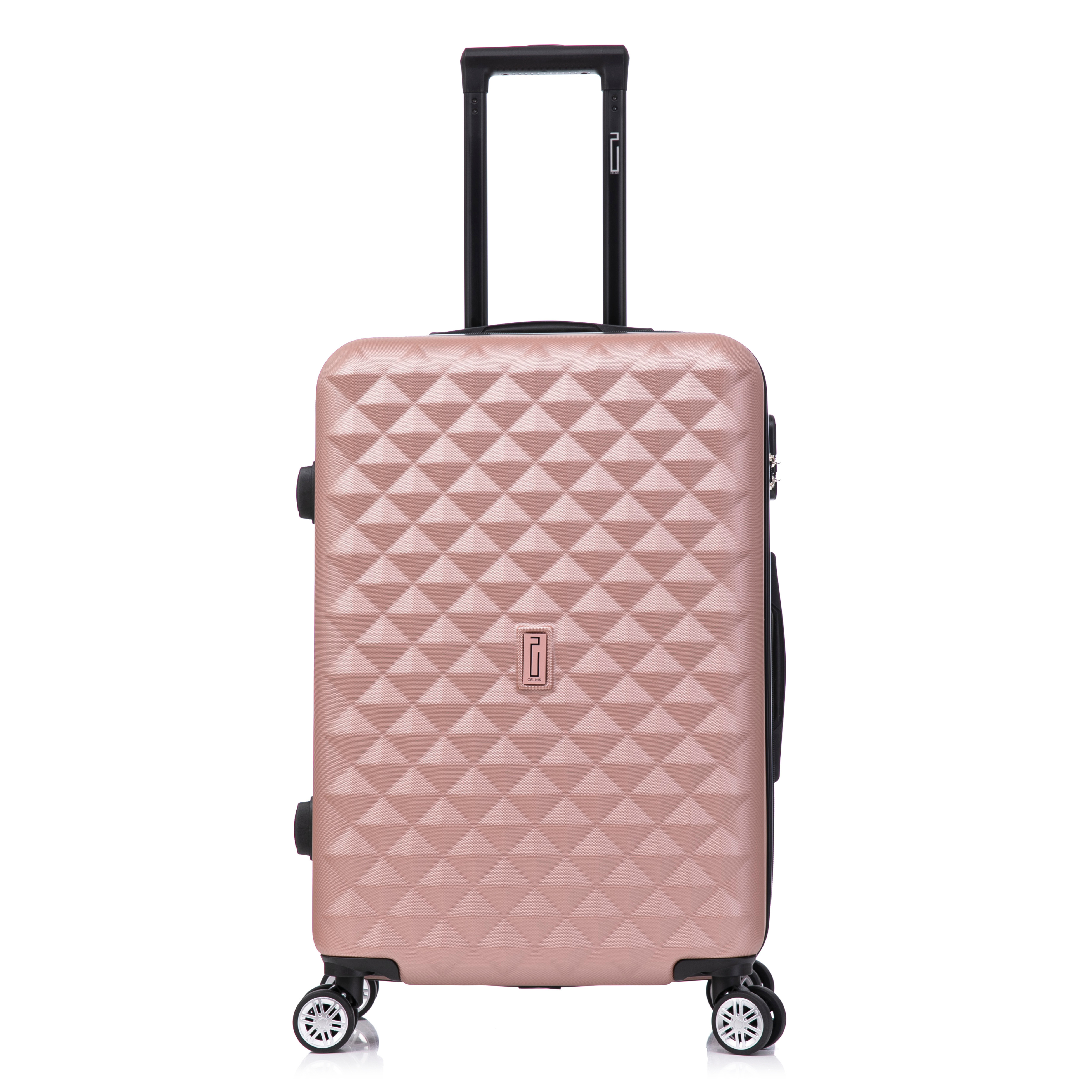 Urban 6-teiliges Kofferset | Kabinenkoffer | Mittlerer Koffer | Großer Koffer | 2x Kosmetikkoffer – Roségold