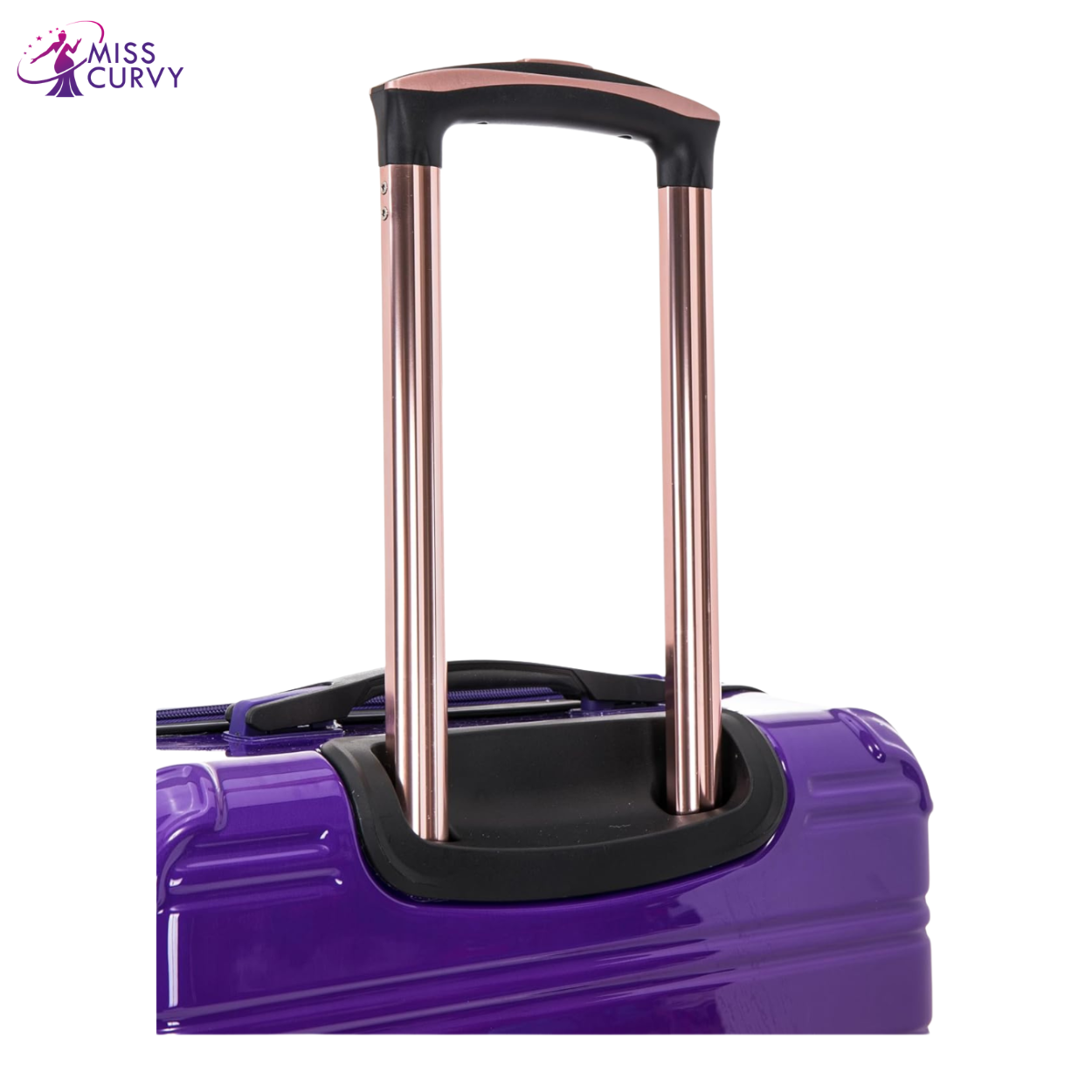 Valise Grande Taille Polycarbonate | Valise Soute 23 kg | 75x45x28 | Dégradé Violet