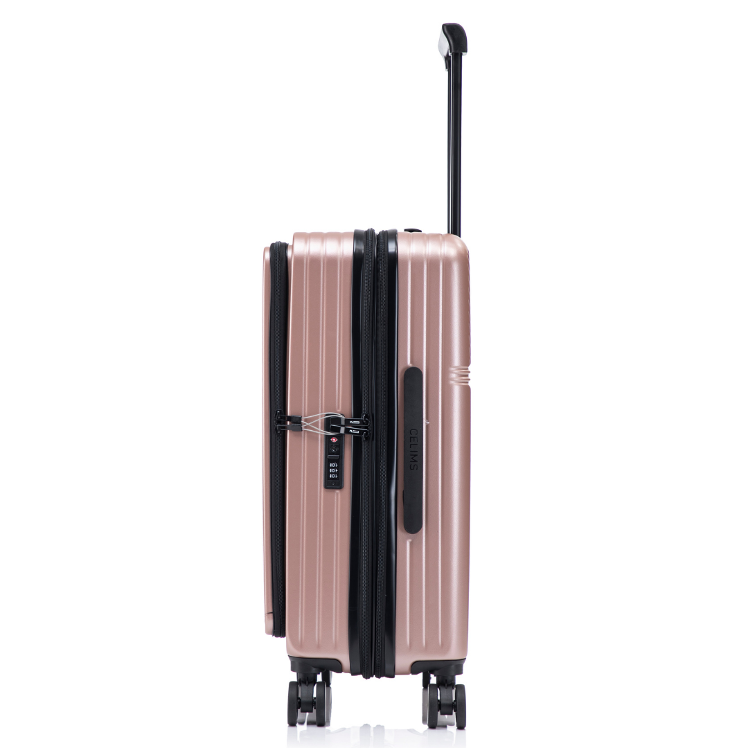 Valise Soute XL (75 cm) ABS – Front Opening - Extensible & Serrure TSA