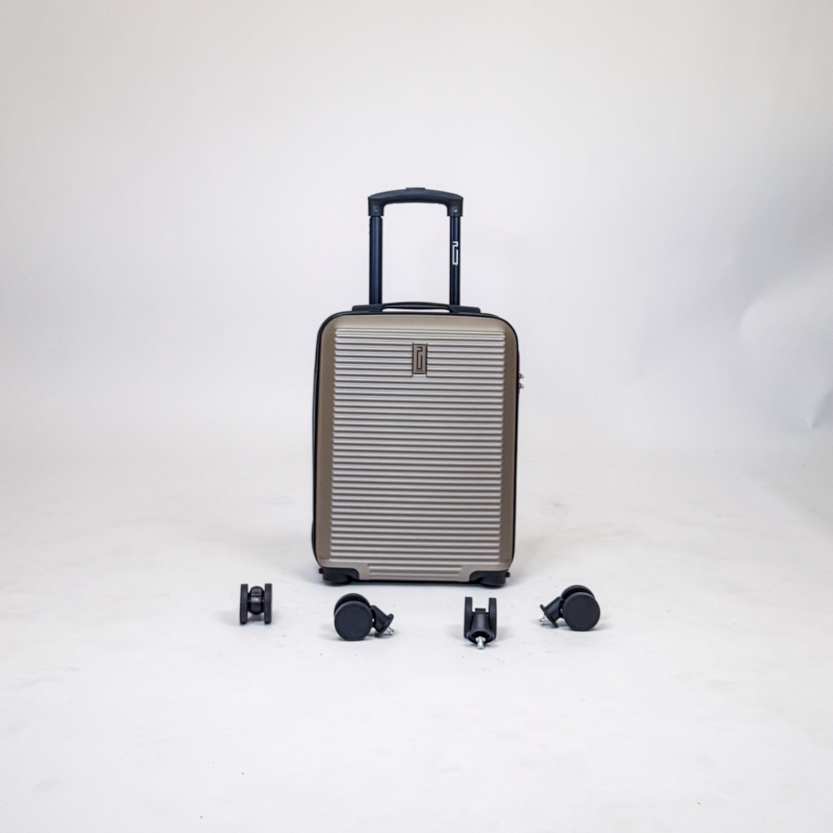 Valigia da cabina in ABS - XS con ruote rimovibili (45 cm)
