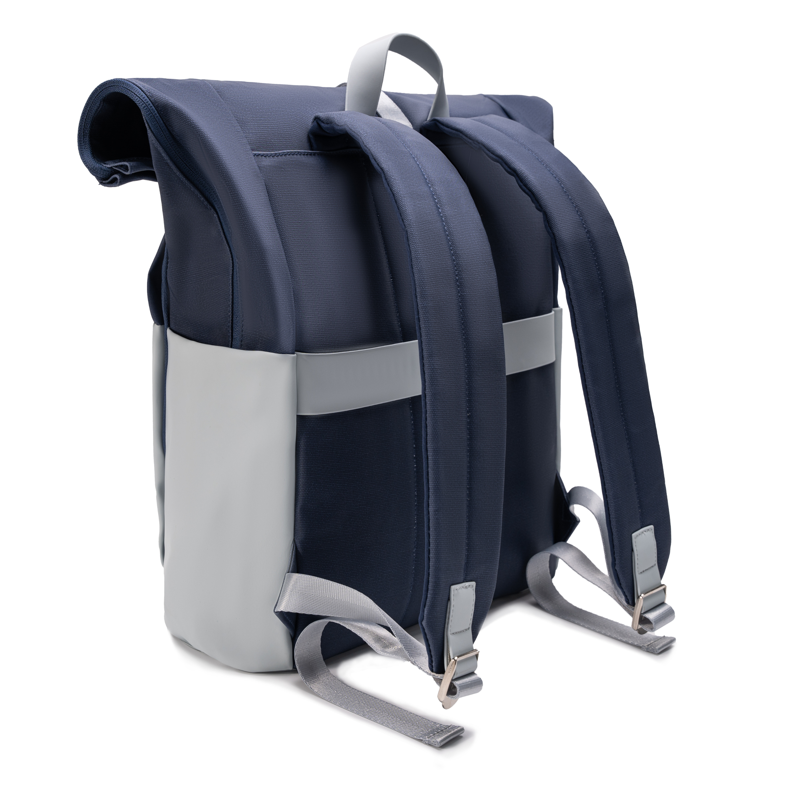 Sac à dos Roll-Top CELIMS - Bagage à Main 40x30x20cm - Imperméable & Ultra-Résitant - Gris