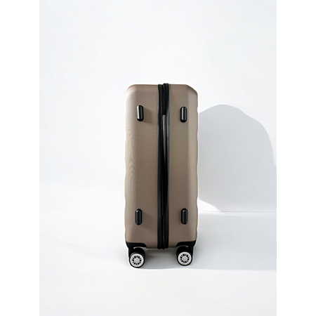 Valise Moyenne 65cm Voyageur Parisien | Cadenas | Double Roulettes | Légère et Rigide |