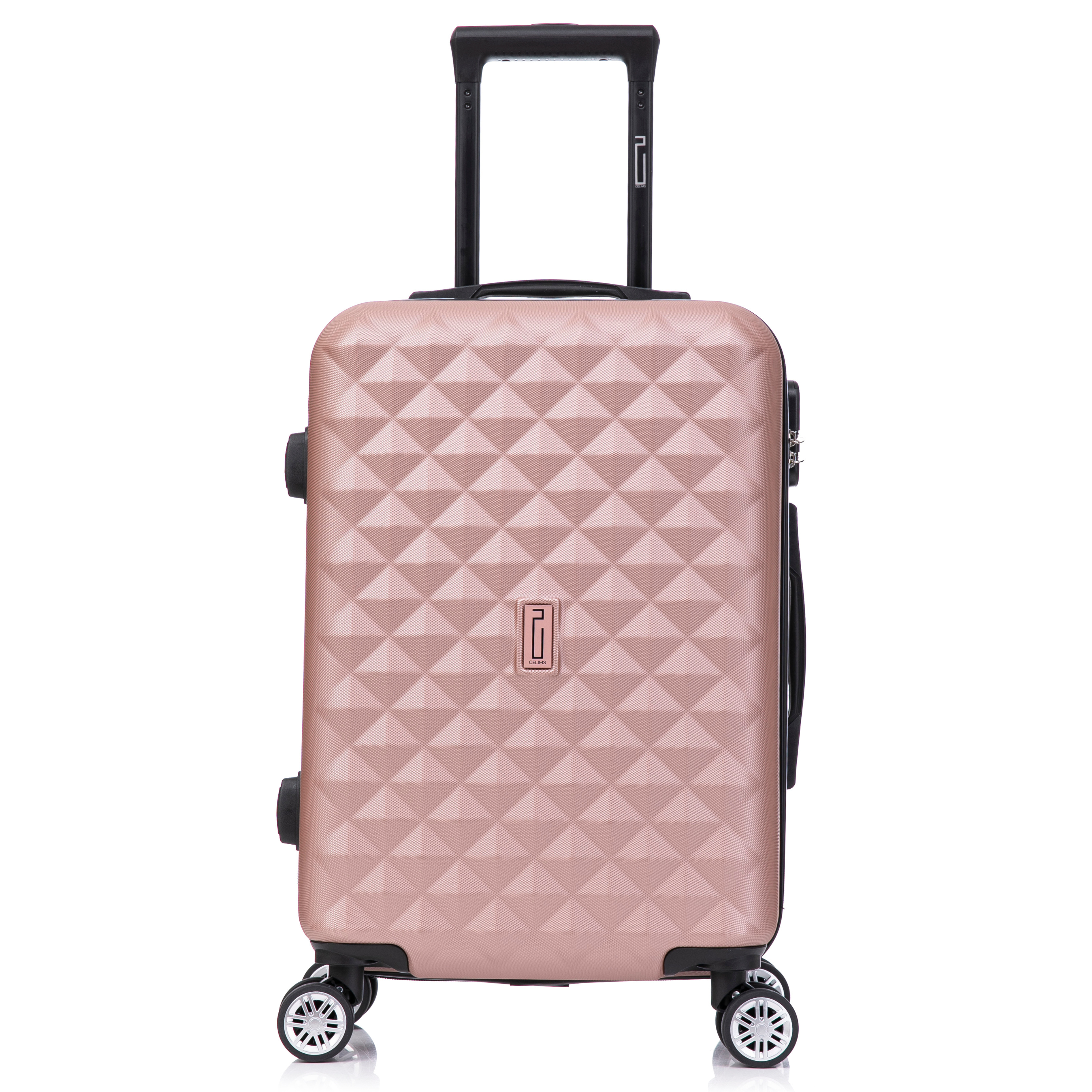 Urban 6-teiliges Kofferset | Kabinenkoffer | Mittlerer Koffer | Großer Koffer | 2x Kosmetikkoffer – Roségold