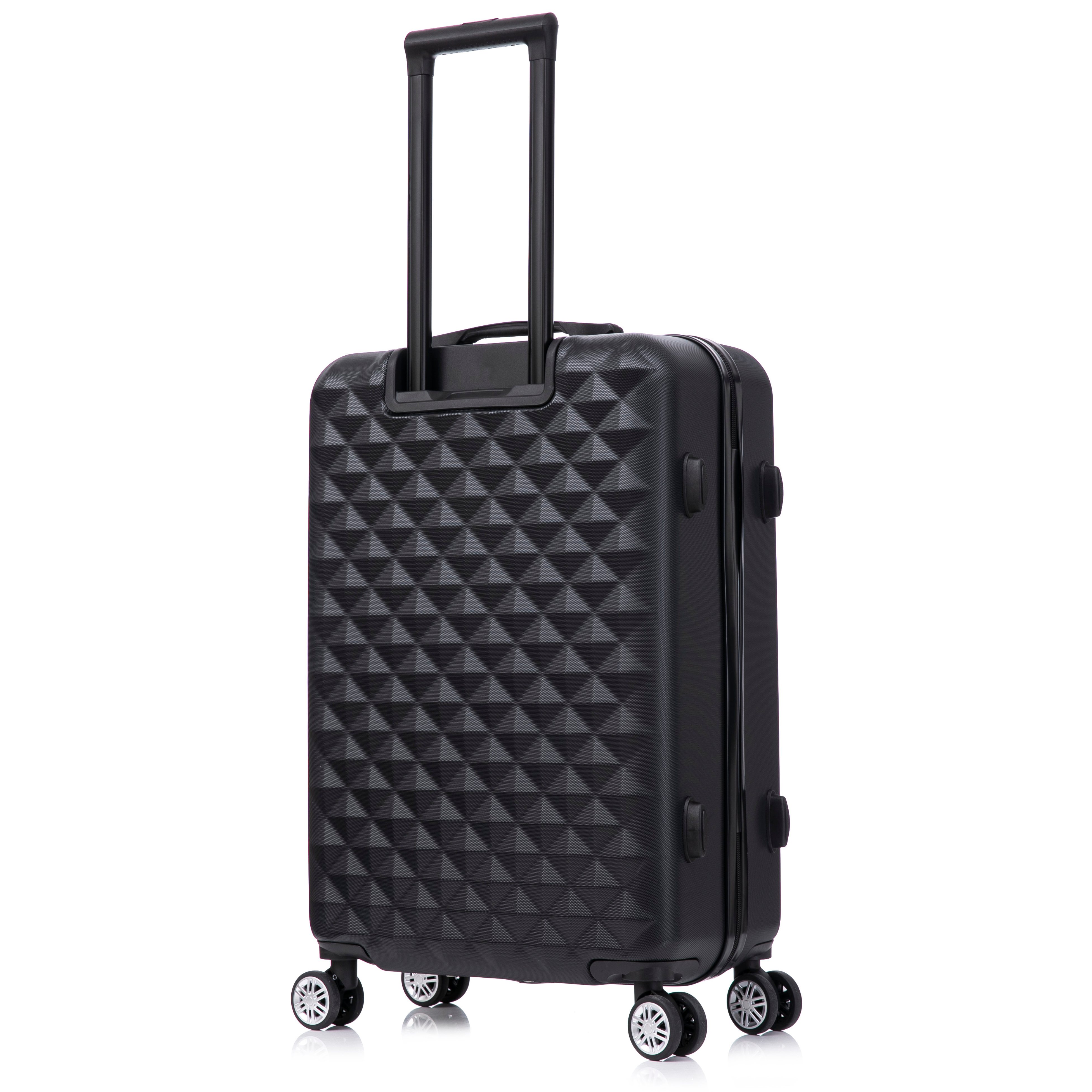 Urbaner Kabinenkoffer mit Kosmetikkoffer | Handgepäck | 55x40x20 | Schwarz