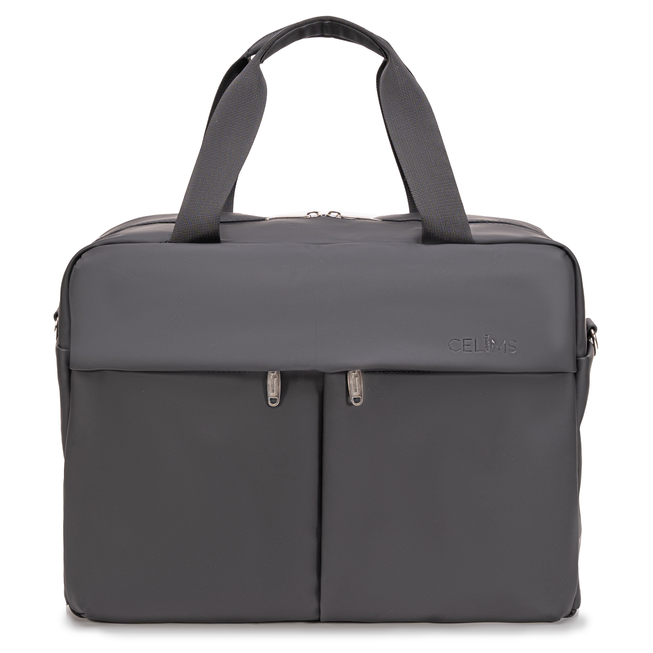 Sac 24H CELIMS 40x30x20 – Bagage Cabine – Ordinateur 15,6” – Imperméable – Cuir Vegan