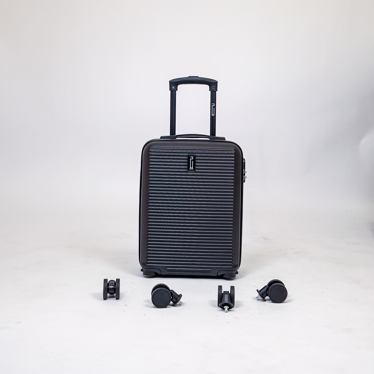 Valigia da cabina in ABS - XS con ruote rimovibili (45 cm)