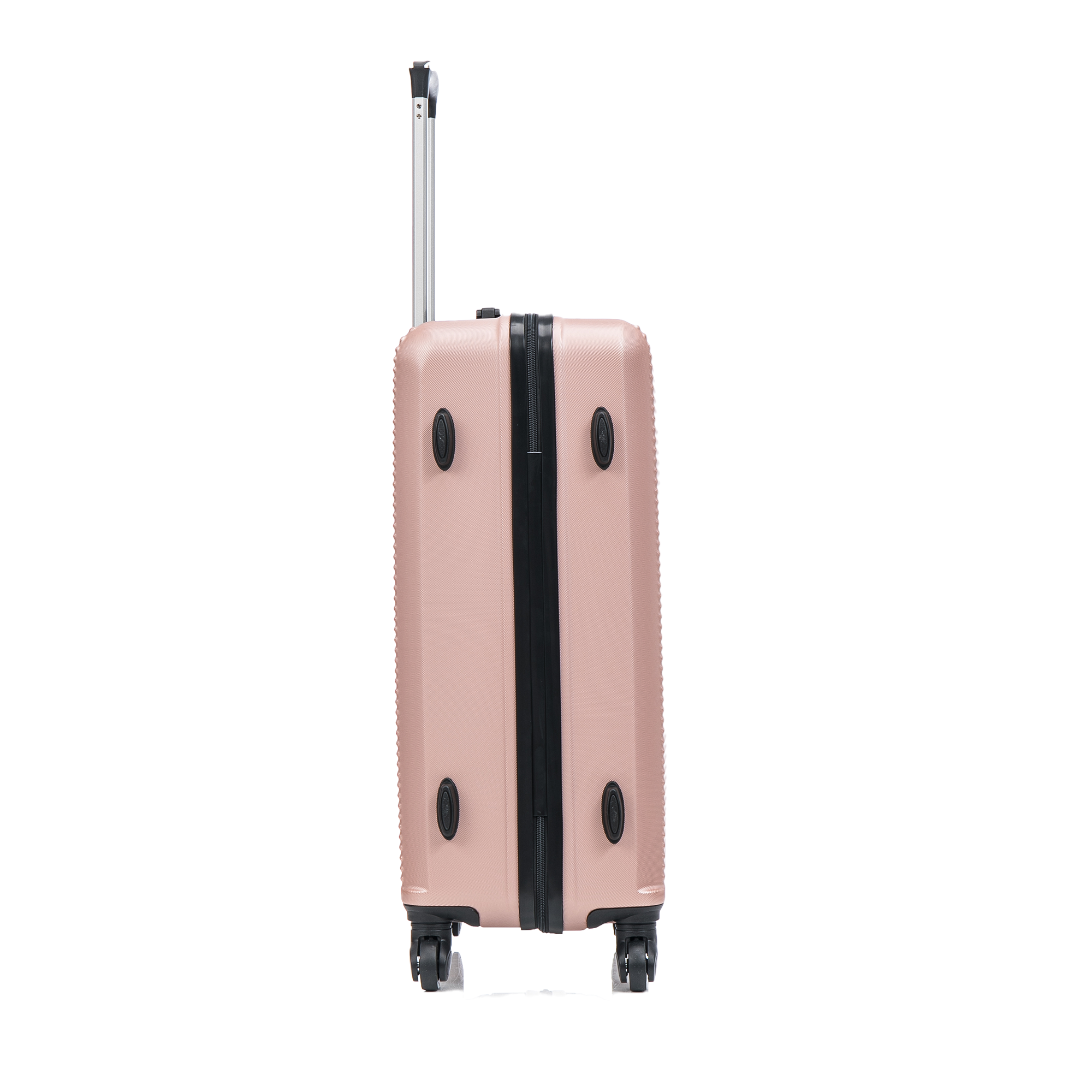 Set De Valise 4 pièces Week-end | Valise Cabine | Valise Moyenne | Valise Grande | Vanity – Rose Gold
