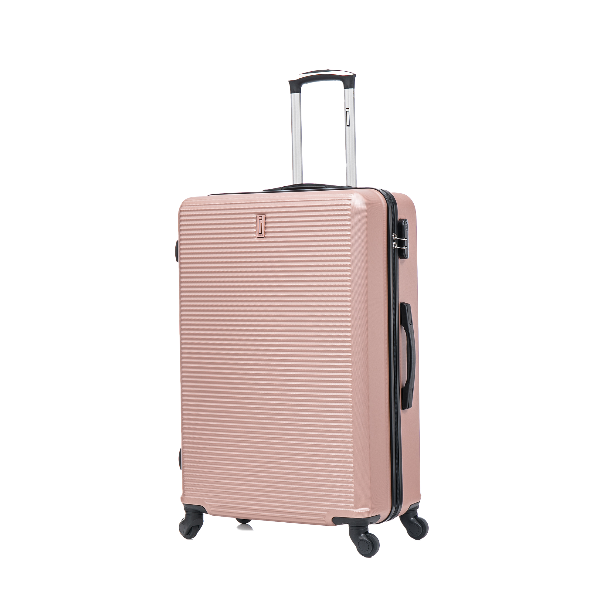 Set De Valise 4 pièces Week-end | Valise Cabine | Valise Moyenne | Valise Grande | Vanity – Rose Gold