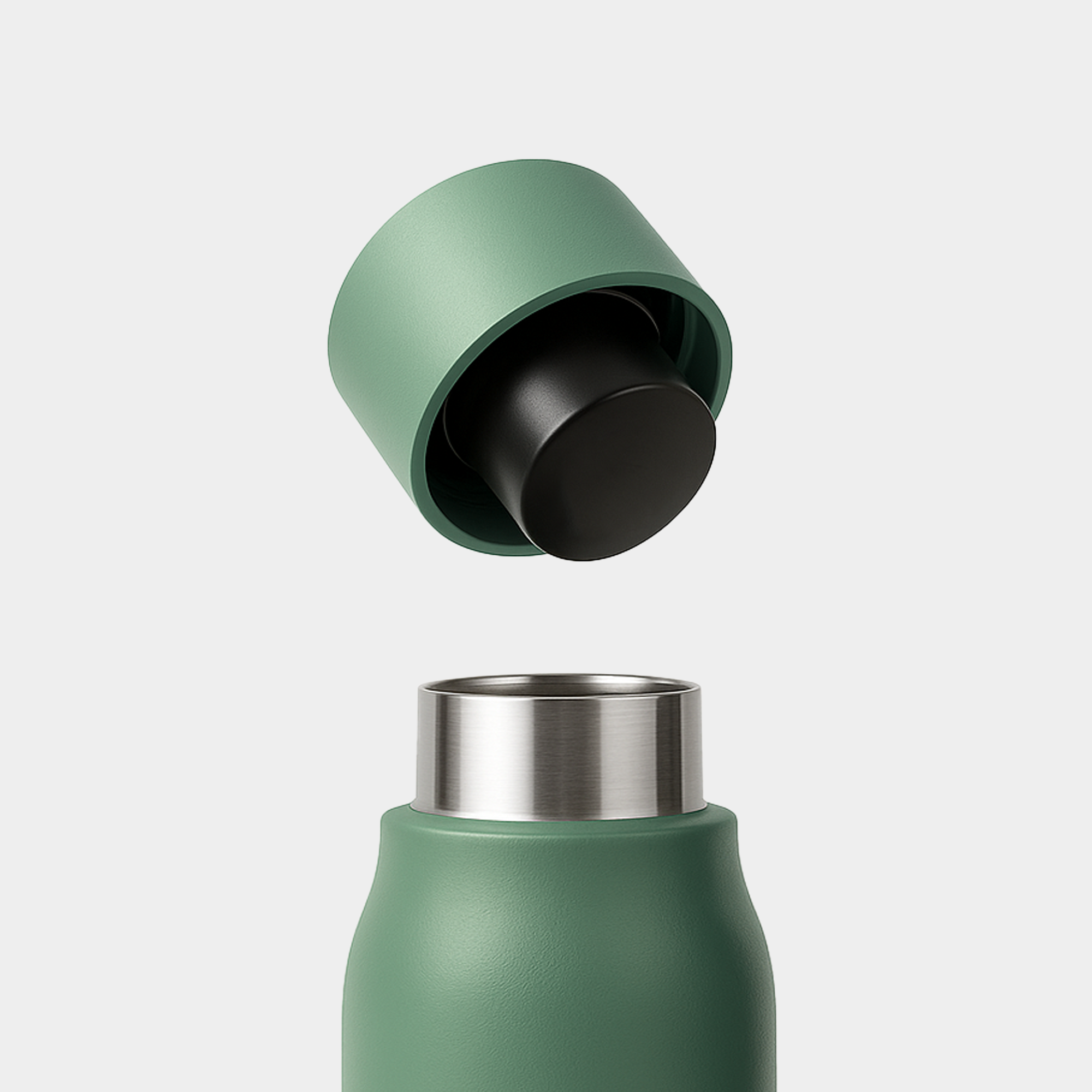 Gourde Isotherme Inox 740ml | Étanche & Durable | Avec Filtre Charbon