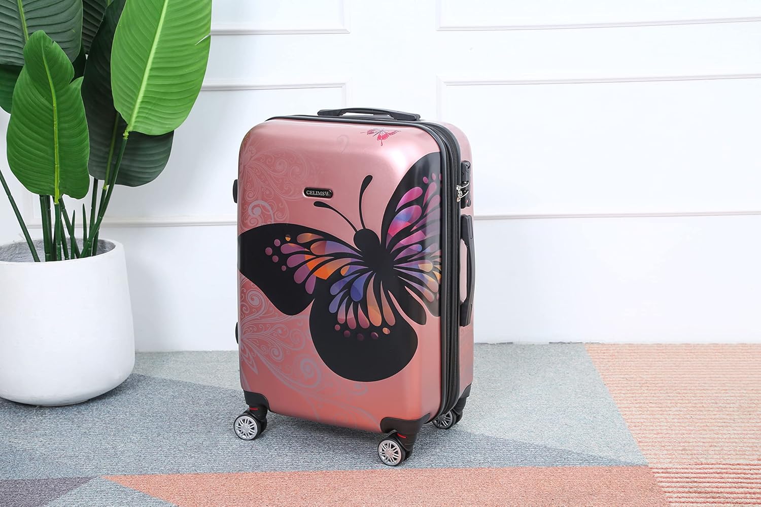 Valise_Moyenne_Polycarbonate_Valise_20_kg_65x40x25_Rose_Gold_-_Celims_France