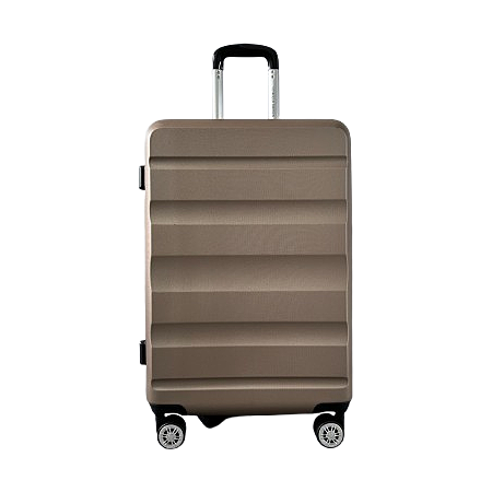 Valise Moyenne 65cm Voyageur Parisien | Cadenas | Double Roulettes | Légère et Rigide |