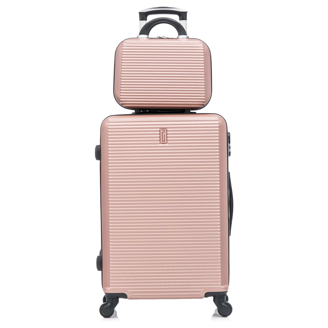 Valise Grande avec Vanity Week-end | Valise 23 kg | 75x45x28 | Rose Gold