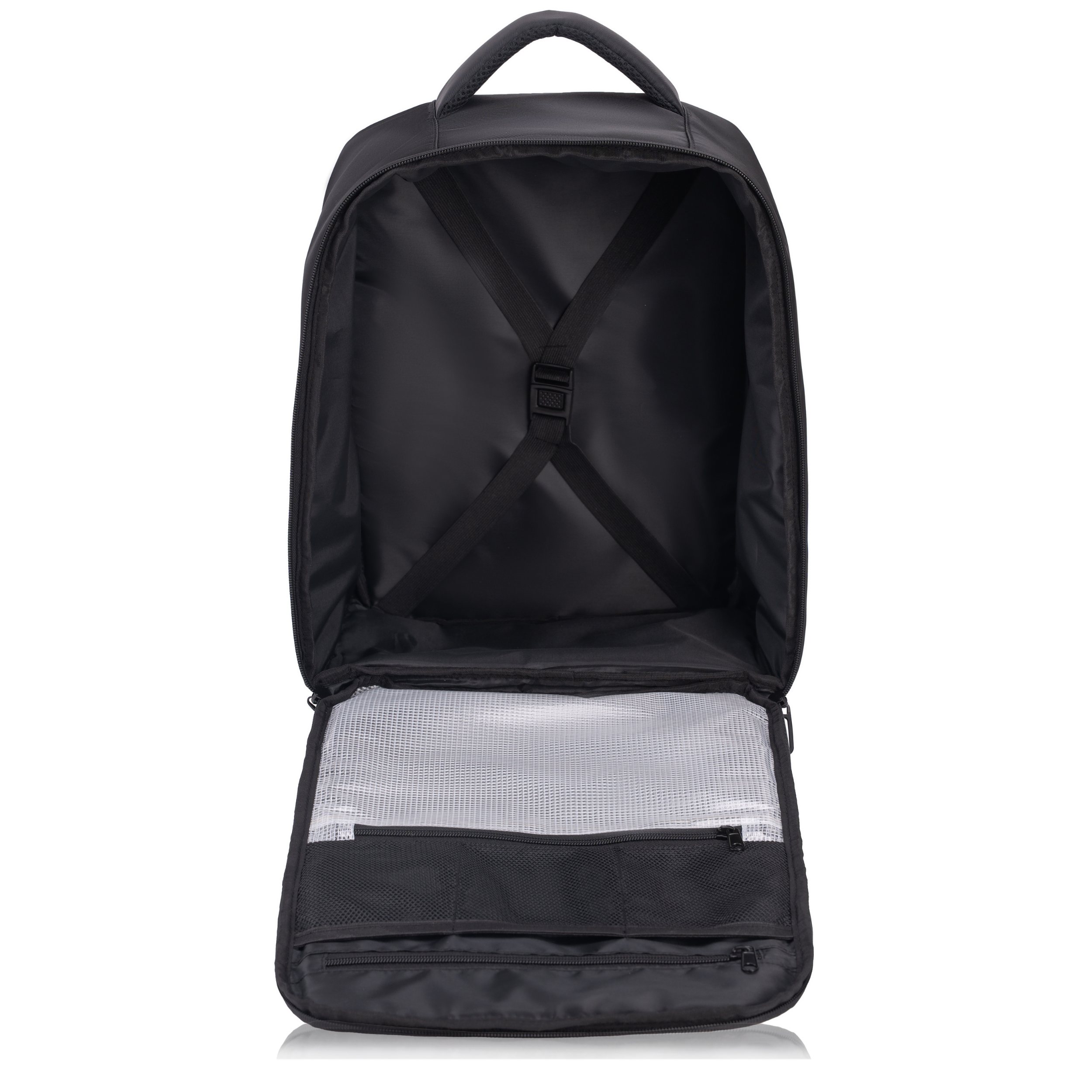 Zaino CELIMS 40x30x20 - Bagaglio a mano - Impermeabile - Nero