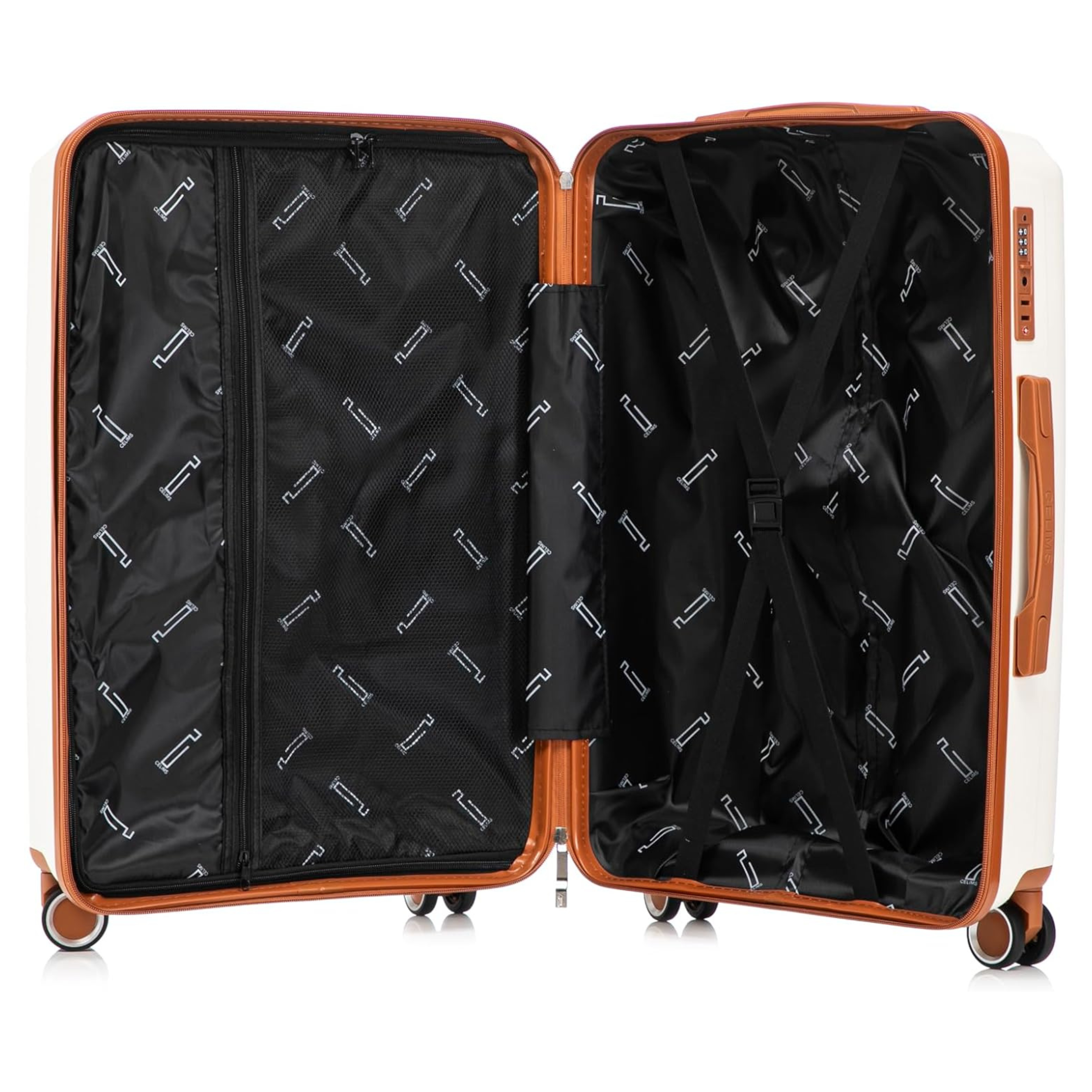 Mittlerer Koffer aus Polypropylen | 20 kg Koffer | 65x40x25 | Blau