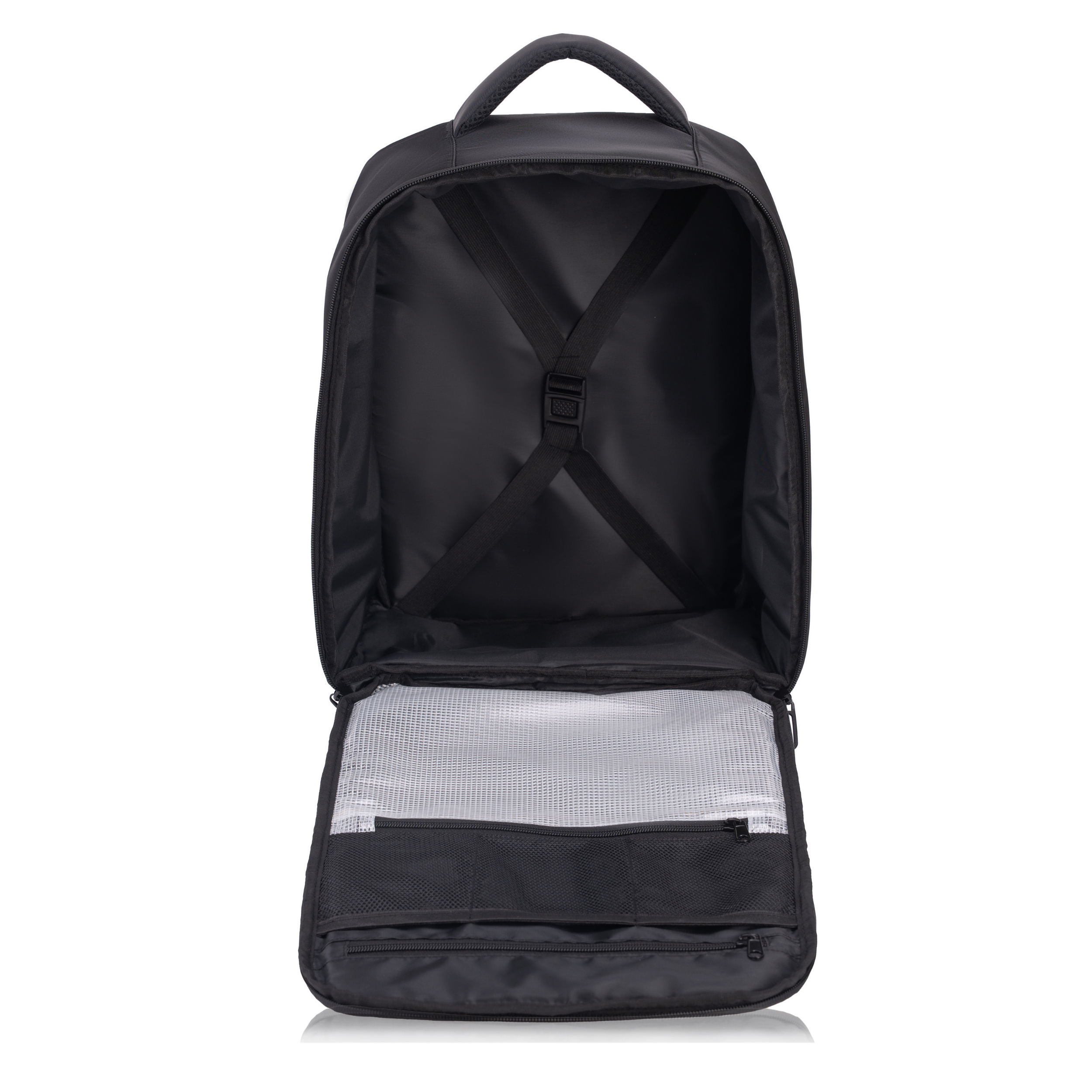 Zaino CELIMS 40x30x20 - Bagaglio a mano - Impermeabile - Nero