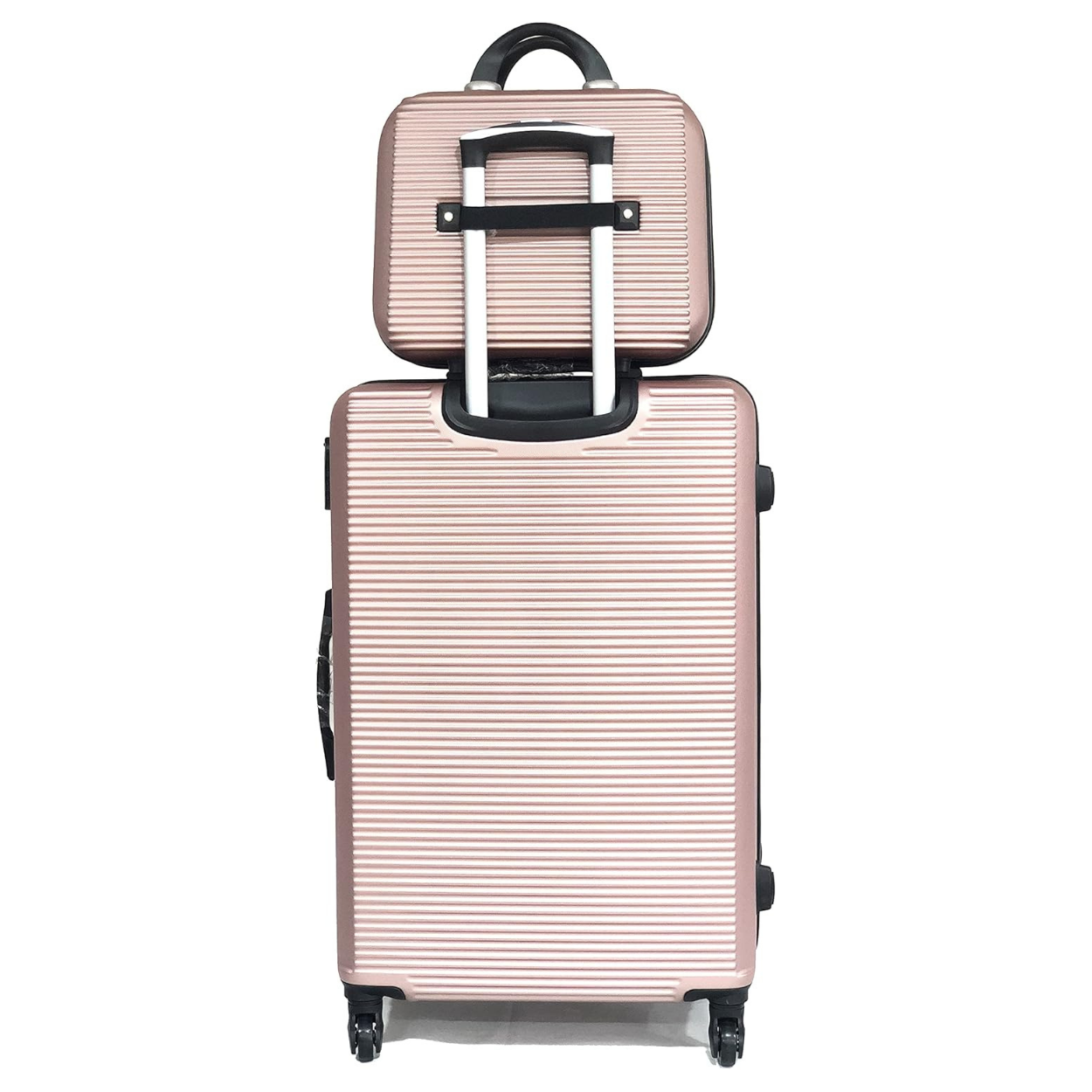 Valise Grande avec Vanity Week-end | Valise 23 kg | 75x45x28 | Rose Gold