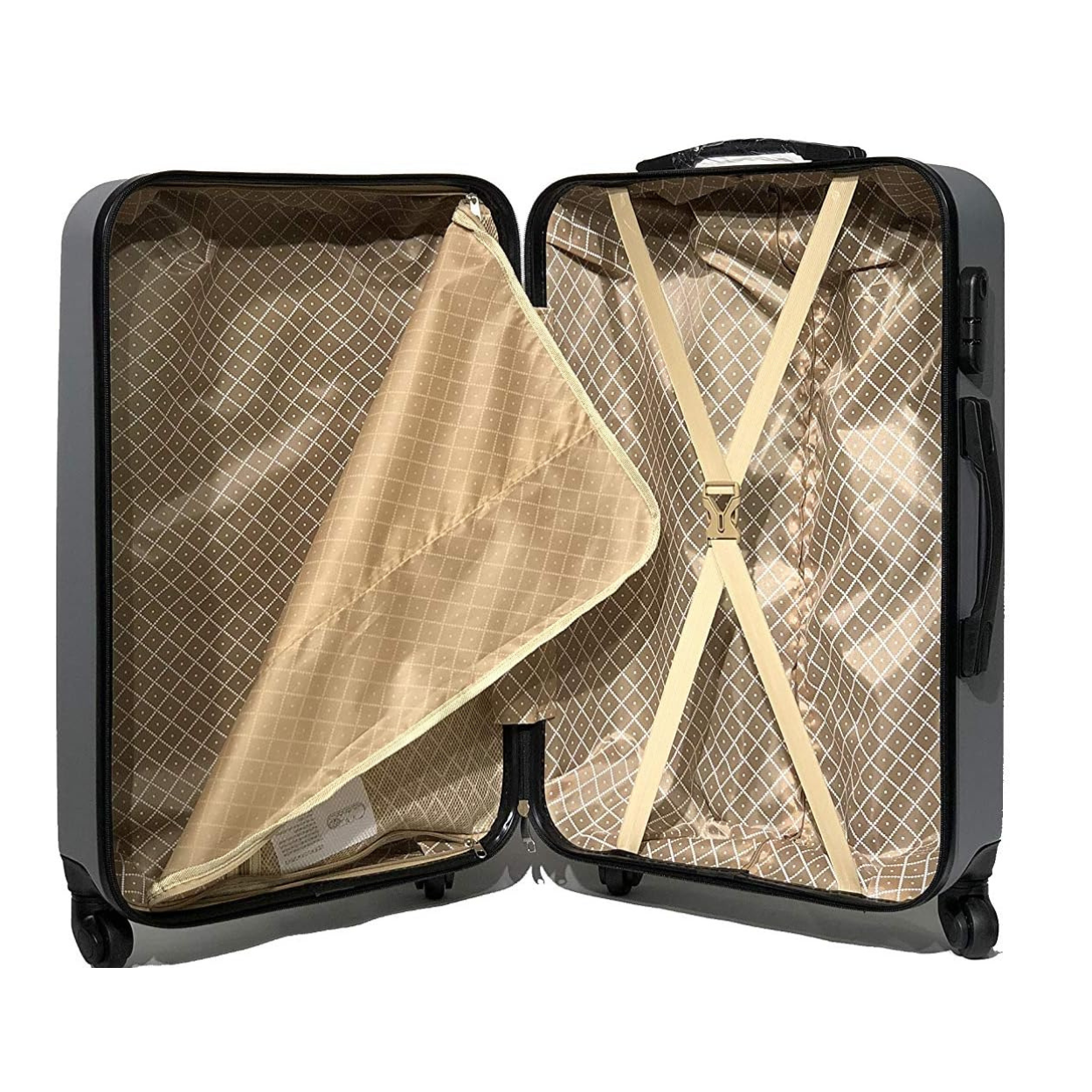 Set 6 Valises – Valise Cabine | Valise Moyenne | Valise Grande | 2x Vanity – ABS