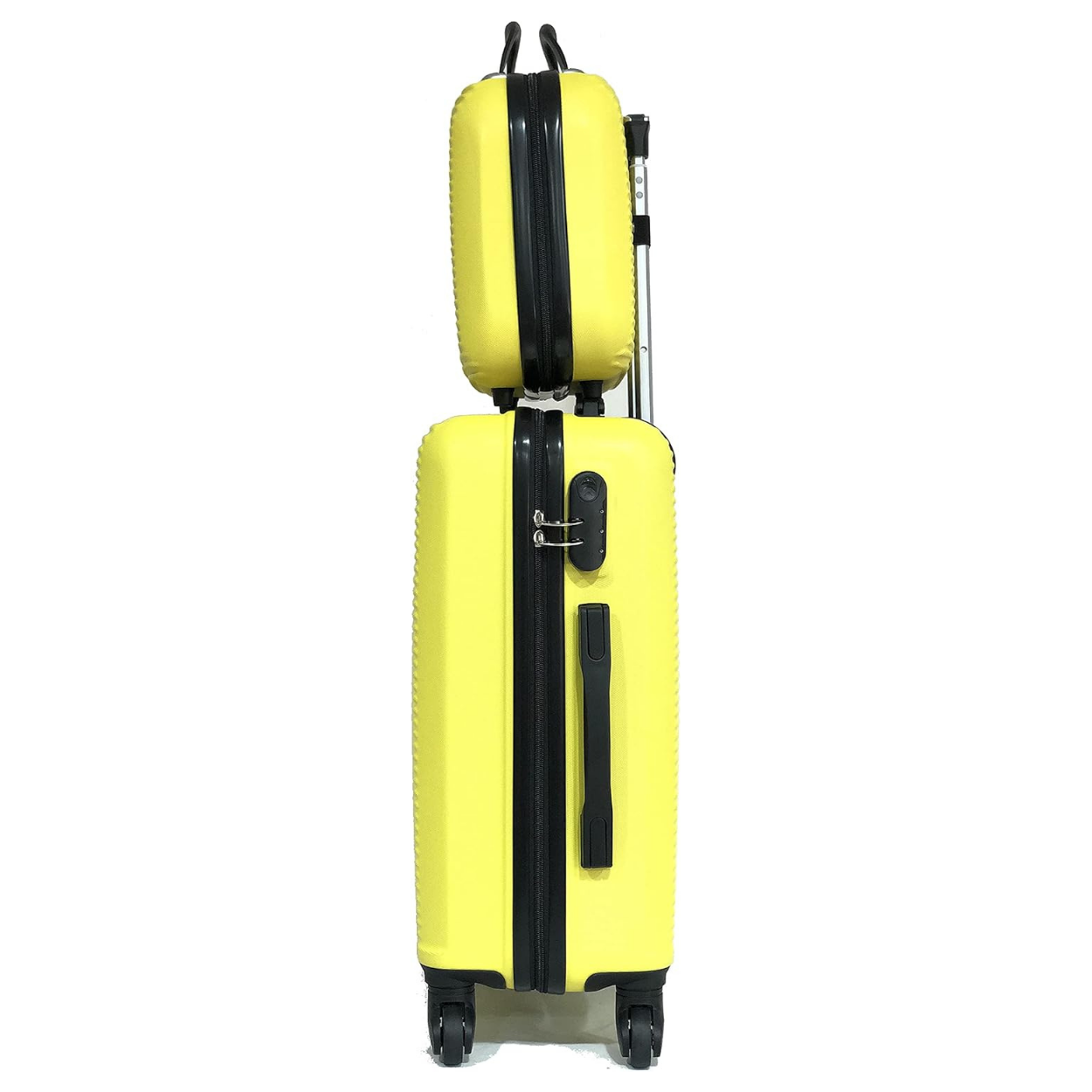 Set 5 Suitcases – Cabin Suitcase | Medium Suitcase | Large Suitcase | 2x Vanity – ABS