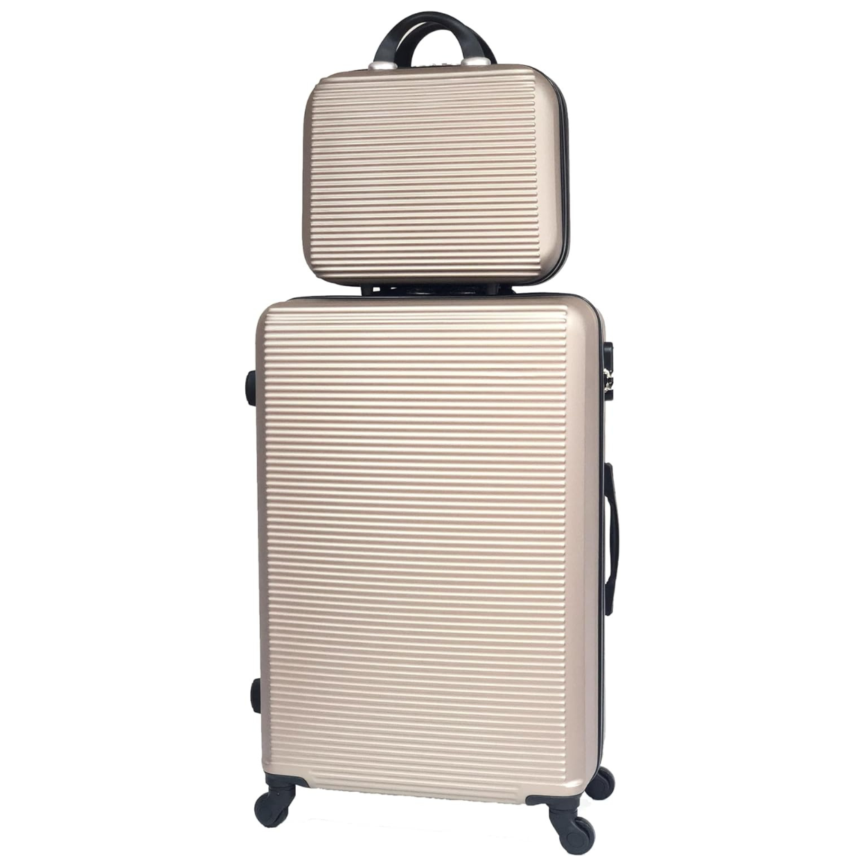 Set 6 Valises – Valise Cabine | Valise Moyenne | Valise Grande | 2x Vanity – ABS