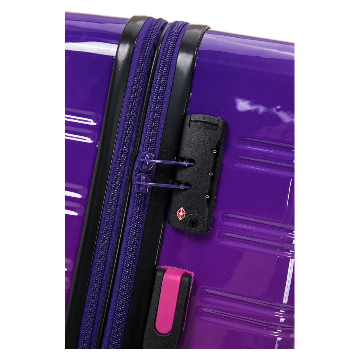 Valise Cabine | Valise Polycarbonate | 55x35x25 | Dégradé Violet