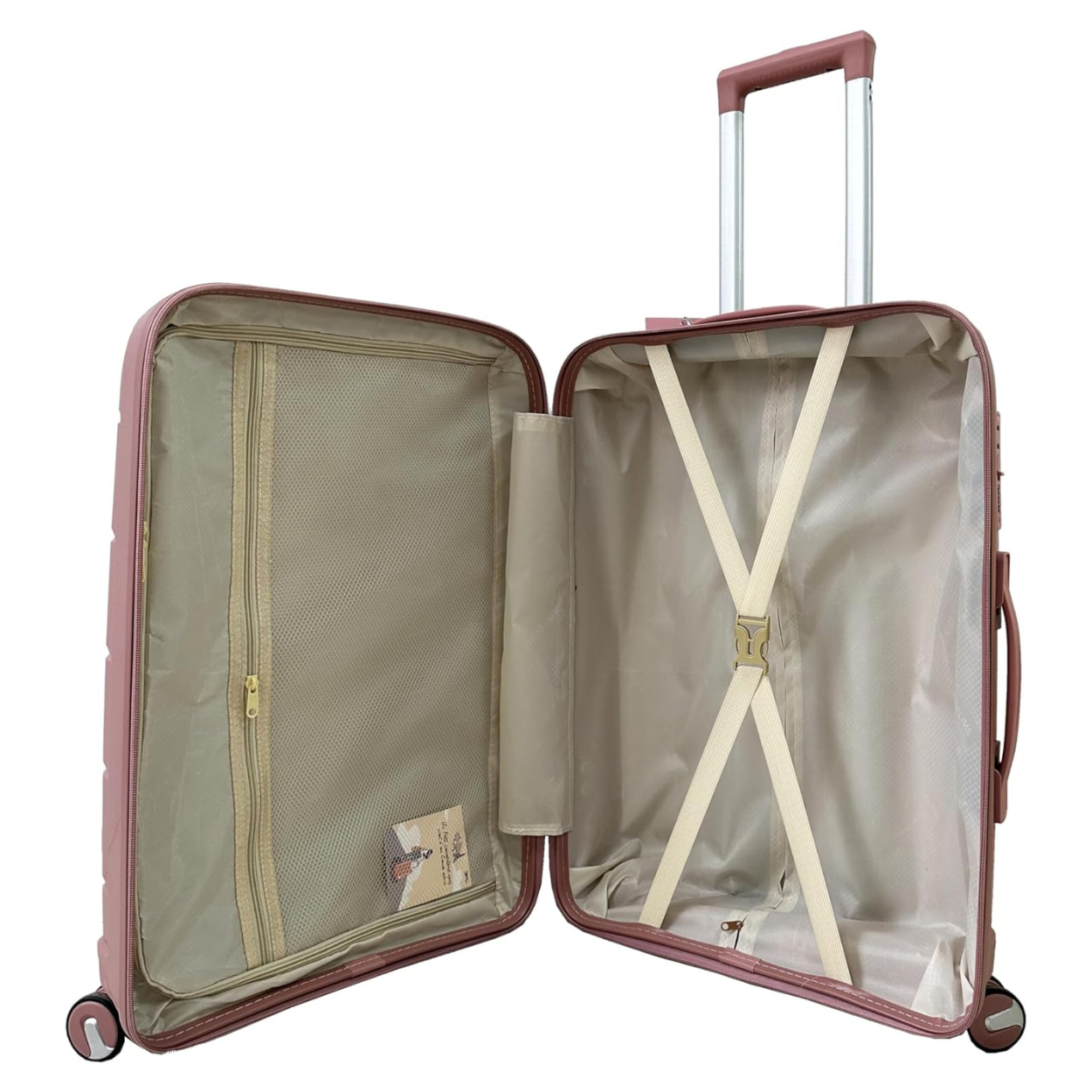 Valise Moyenne Polypropylène | Valise 20 kg | 65x40x25 | Rose Gold - Celims France