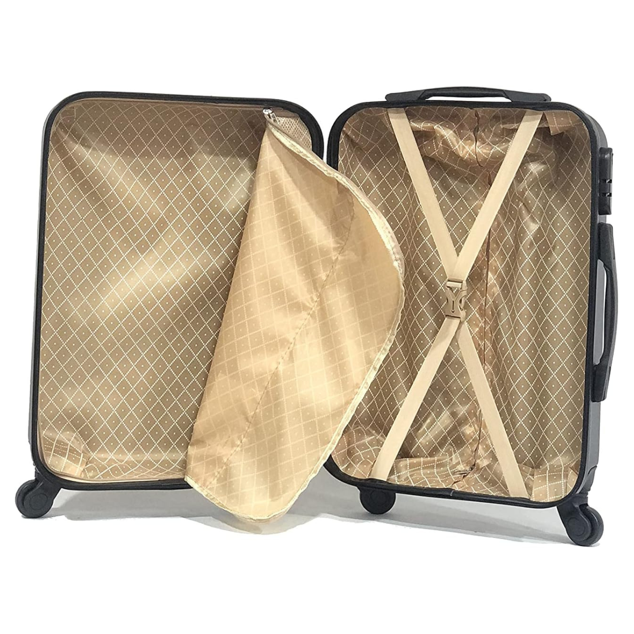 Set 2 Cabin Suitcases – ABS