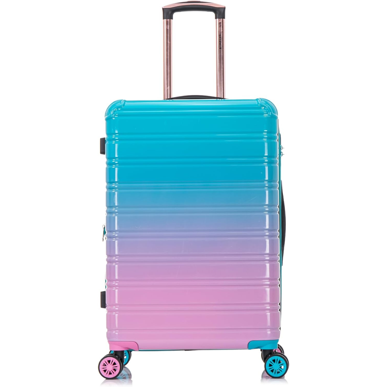 Set Valise 3 pièces Polycarbonate | Valise Cabine | Valise Moyenne | Valise Grande – Dégradé Turquoise