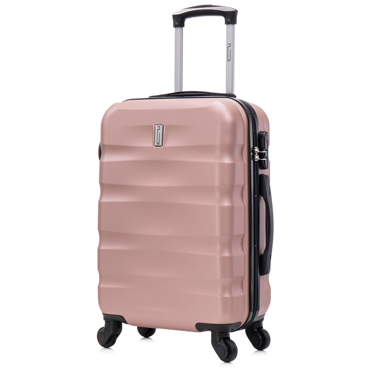 Set Valise 5 pièces AeroWave  | Valise Cabine | Valise Moyenne | Valise Grande | 2x Vanity – Rose Gold