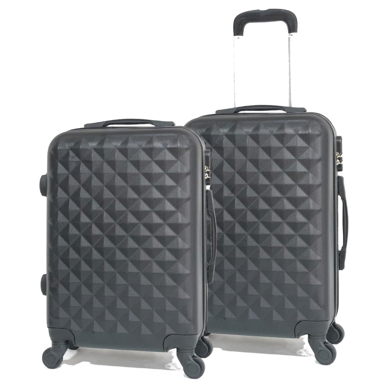 Set 2 Cabin Suitcases – ABS