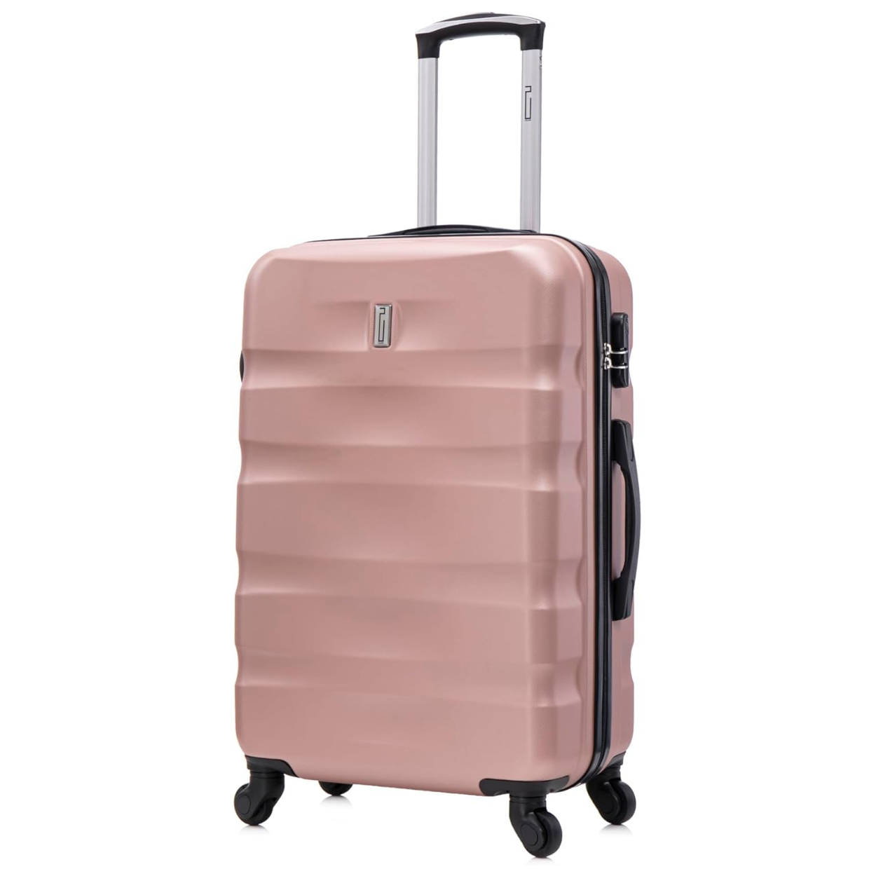 Set Valise 5 pièces AeroWave  | Valise Cabine | Valise Moyenne | Valise Grande | 2x Vanity – Rose Gold