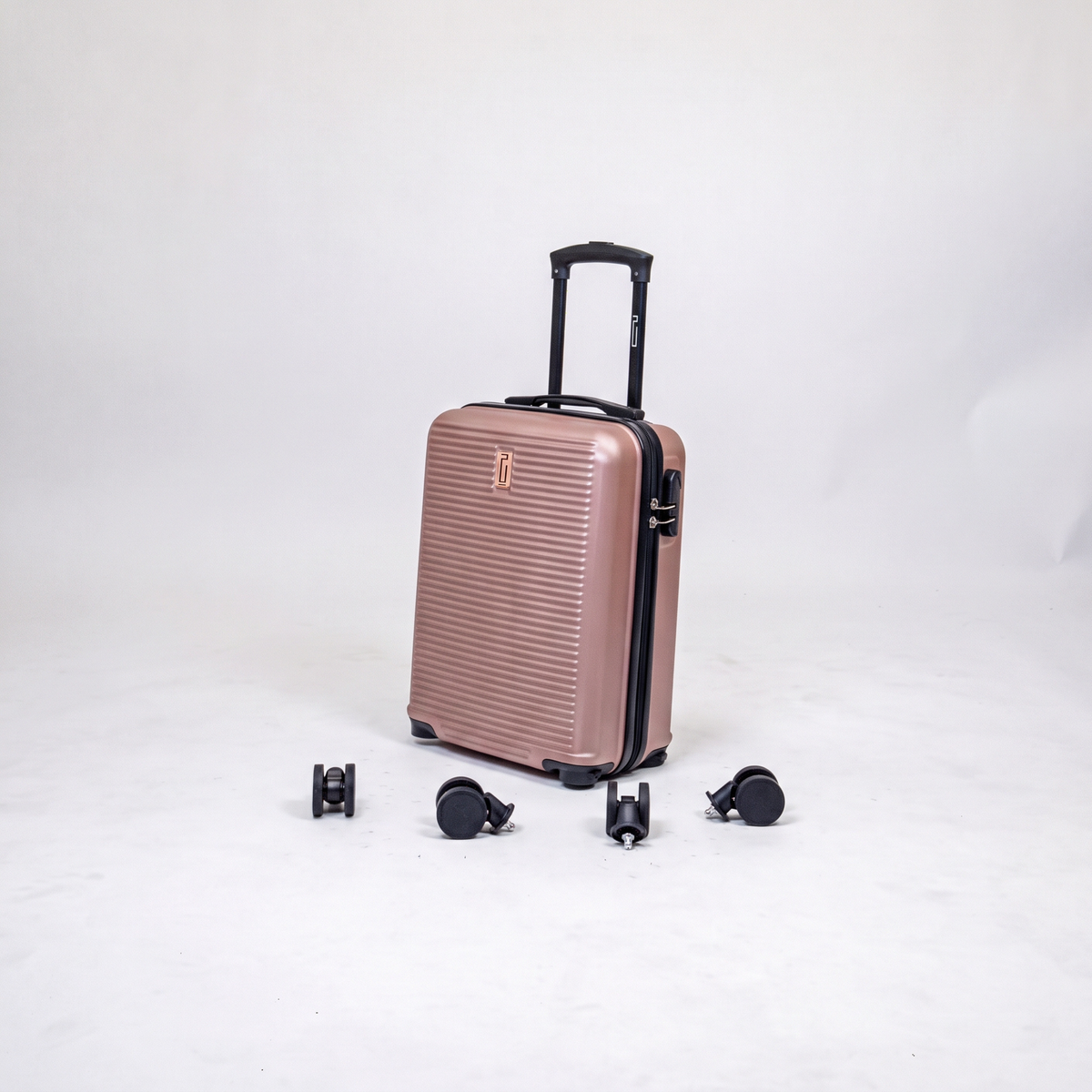 Valigia da cabina in ABS - XS con ruote rimovibili (45 cm) 