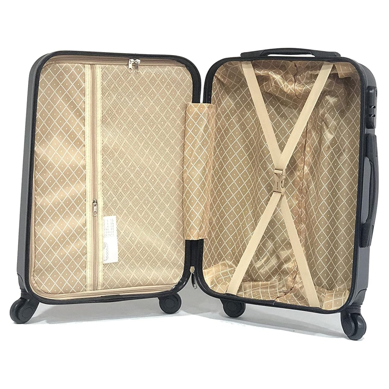 Set 2 Cabin Suitcases – ABS