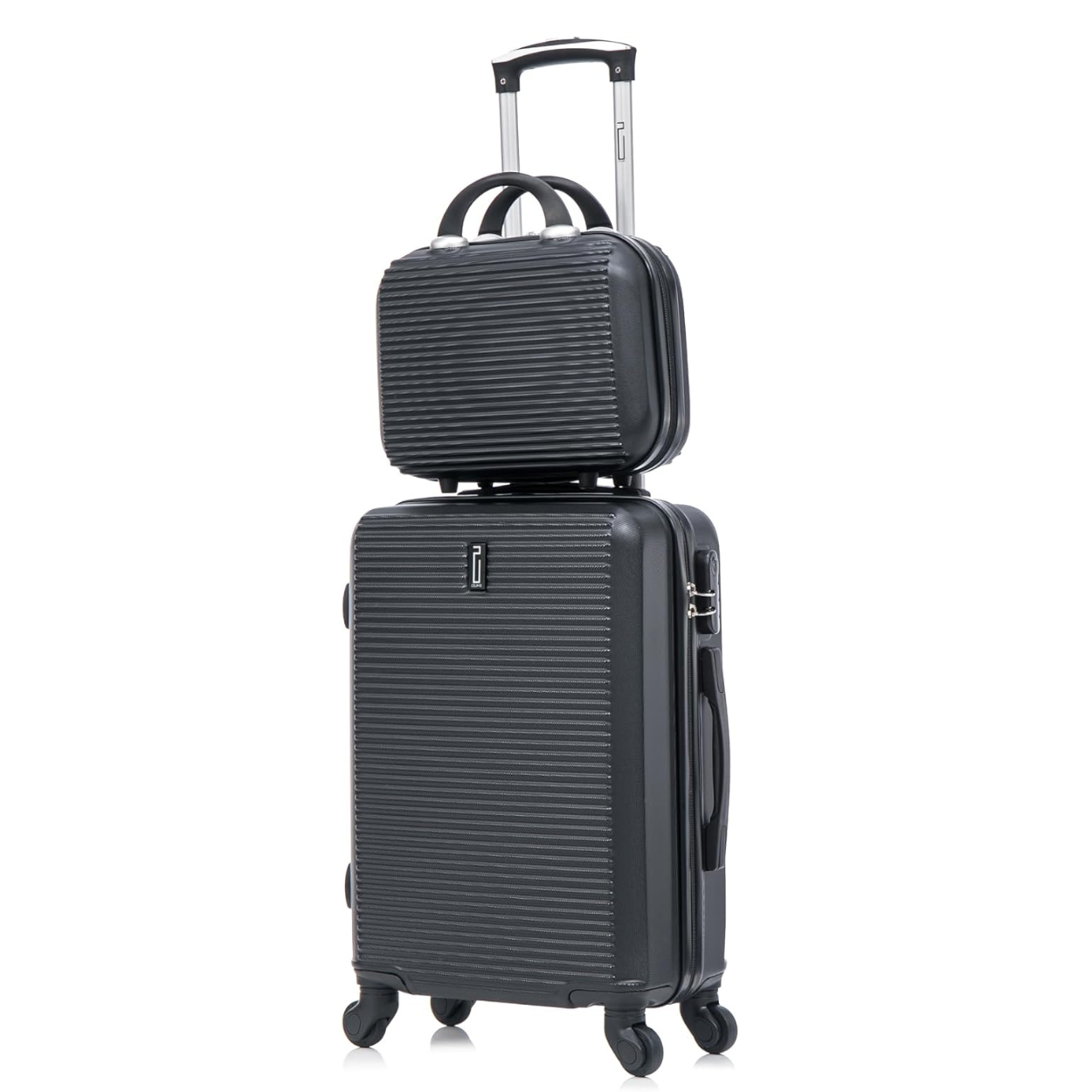 Valise Cabine avec Vanity Week-end | Bagage Cabine | 55x35x25 | Noir