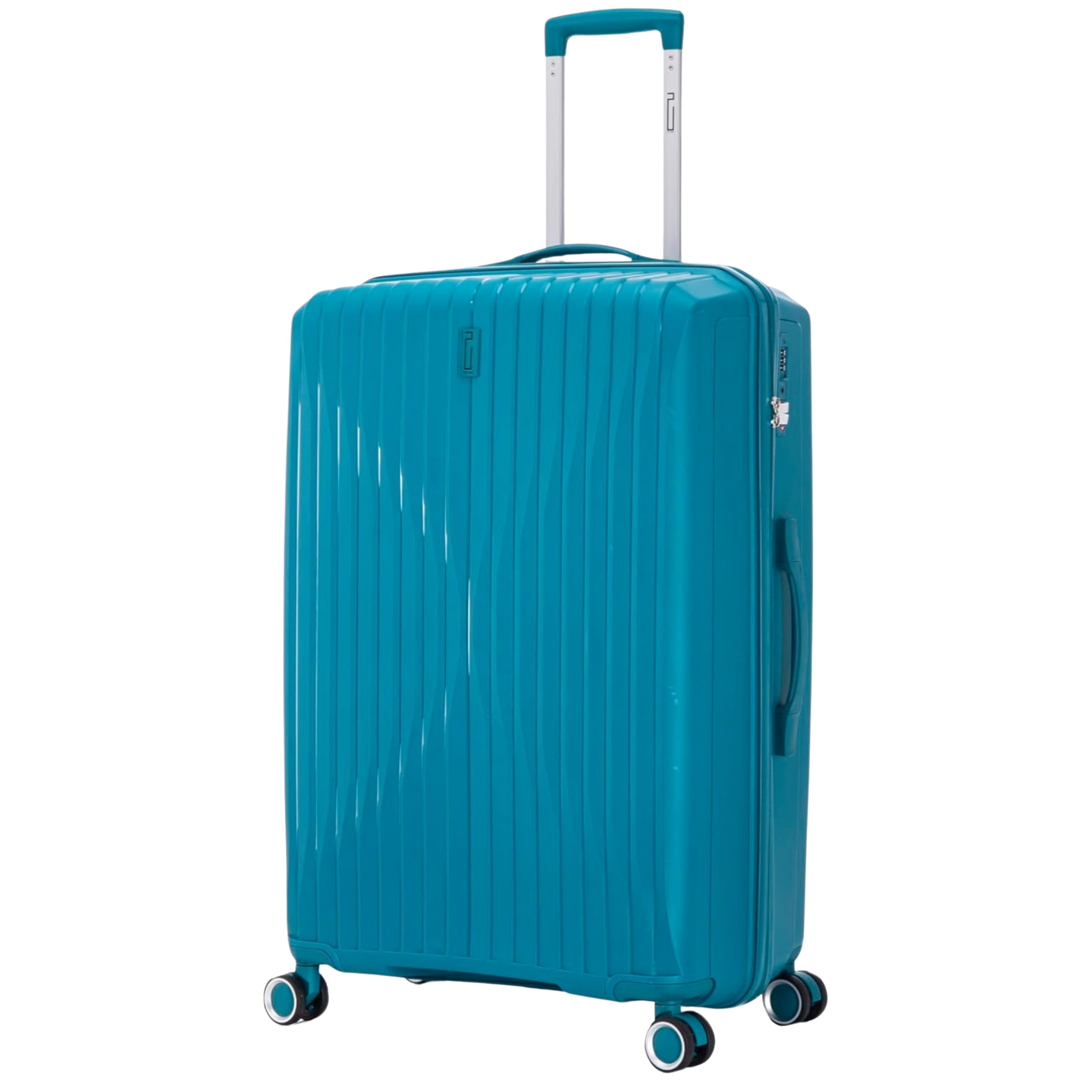 Medium Polypropylene Suitcase | 20 kg Suitcase | 65x40x25 cm | Blue