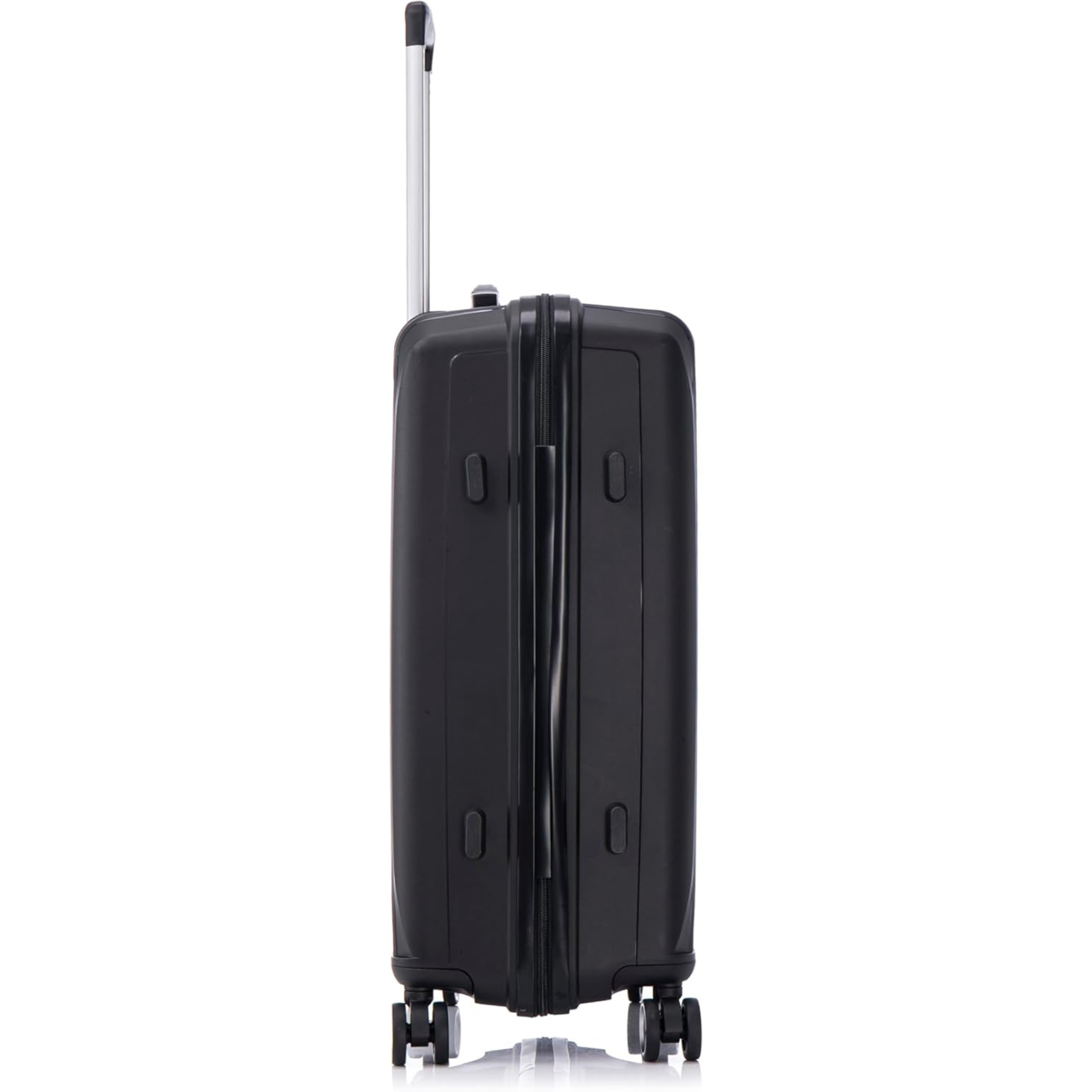 Set Valise 3 pièces En Polypropylène | Valise Cabine | Valise Moyenne | Valise Grande – Noir